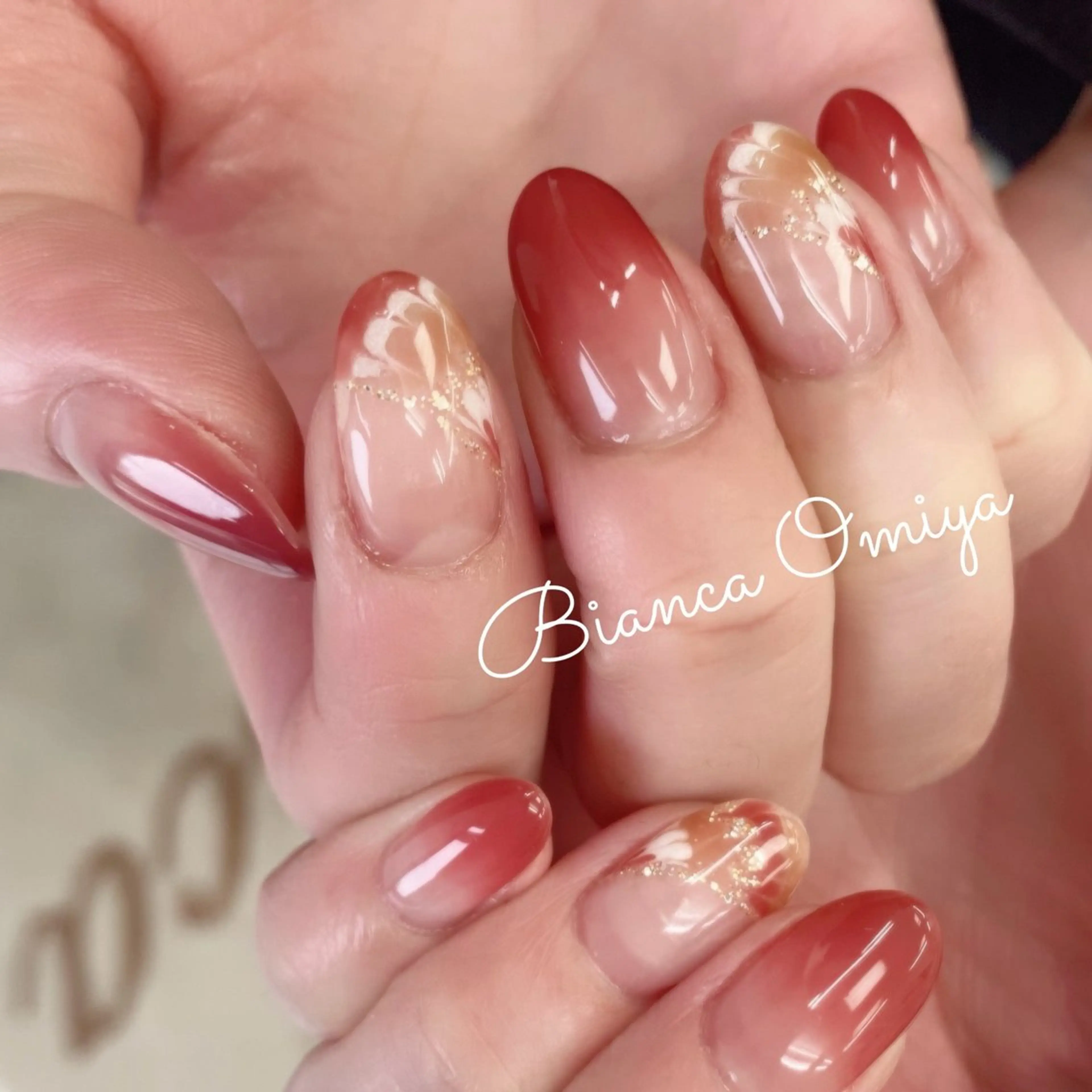 【初回オフあり】シンプル2本アートコース🤎大宮/ネイル/パラジェルの写真