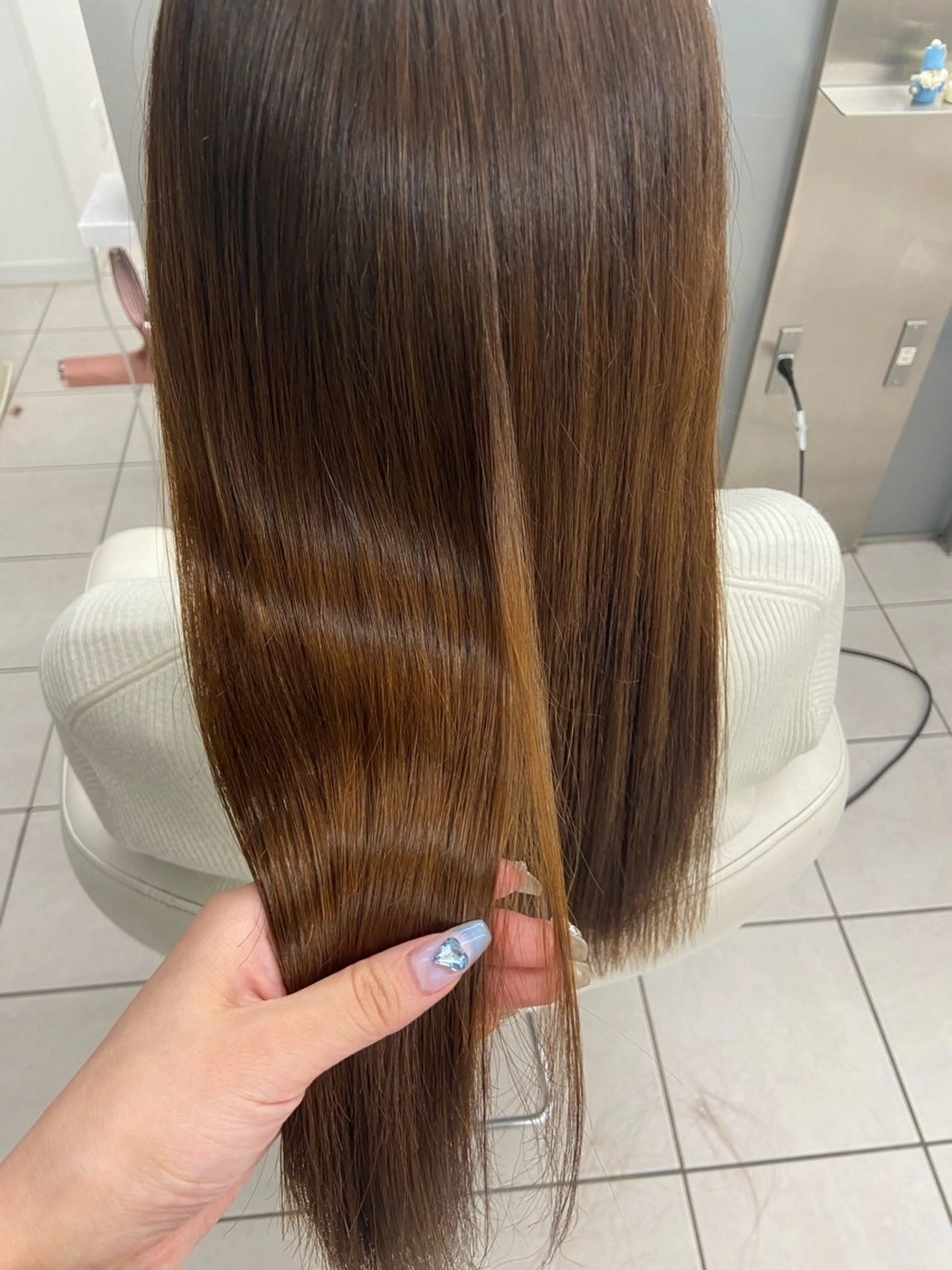 ロング ヘアカラー 🪄ྀི Morita🩵ྀིのヘアスタイル