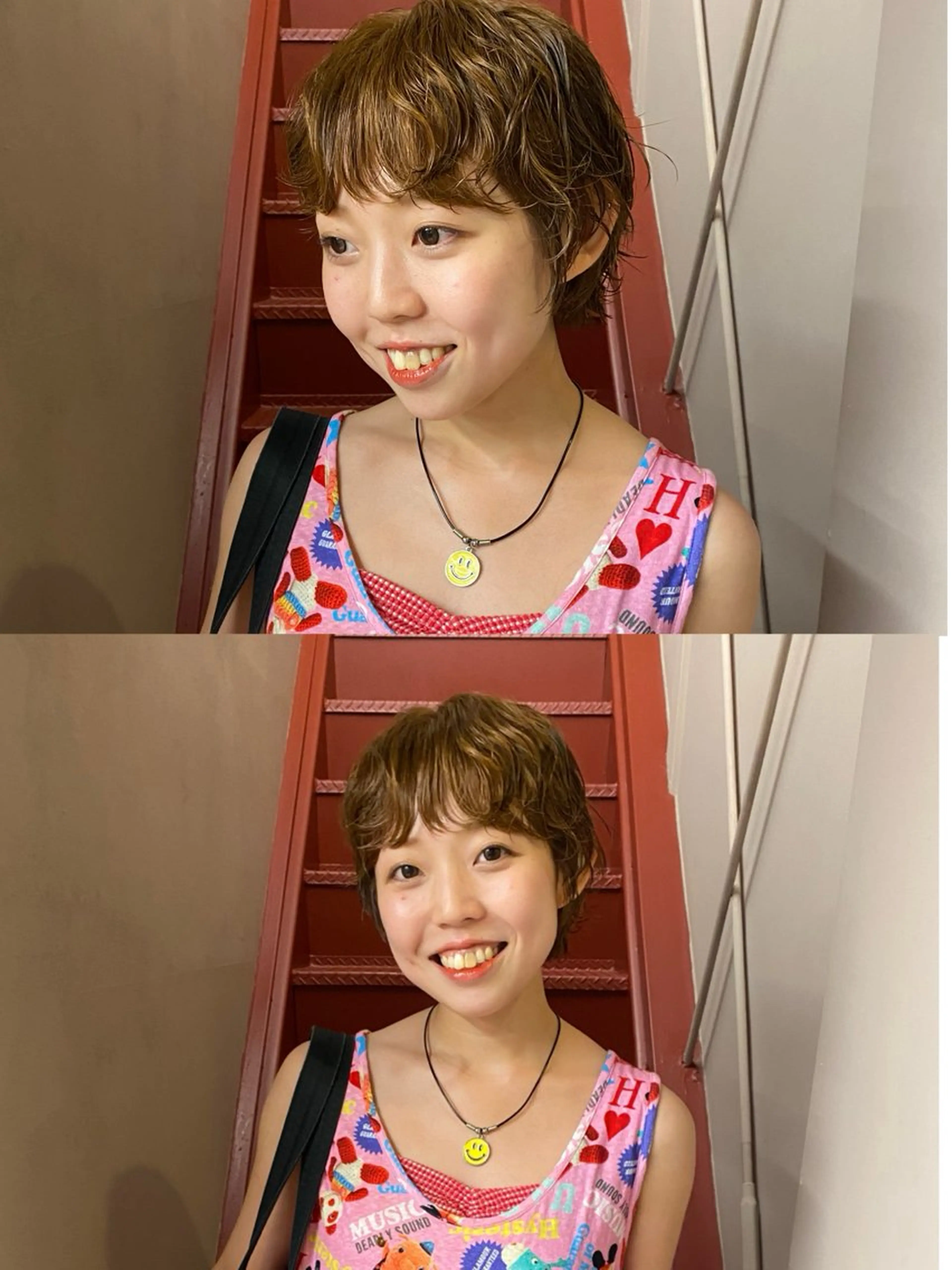 ショート カラー ショートボブ ボブ ショートヘア カット ヘアカラー トリートメント HISTORY 元住吉 美容室 髪質改善/縮毛矯正/オーガニックカラー/個室サロン/ヘアサロン所属・ナツオ/ レイヤーカットのヘアスタイル