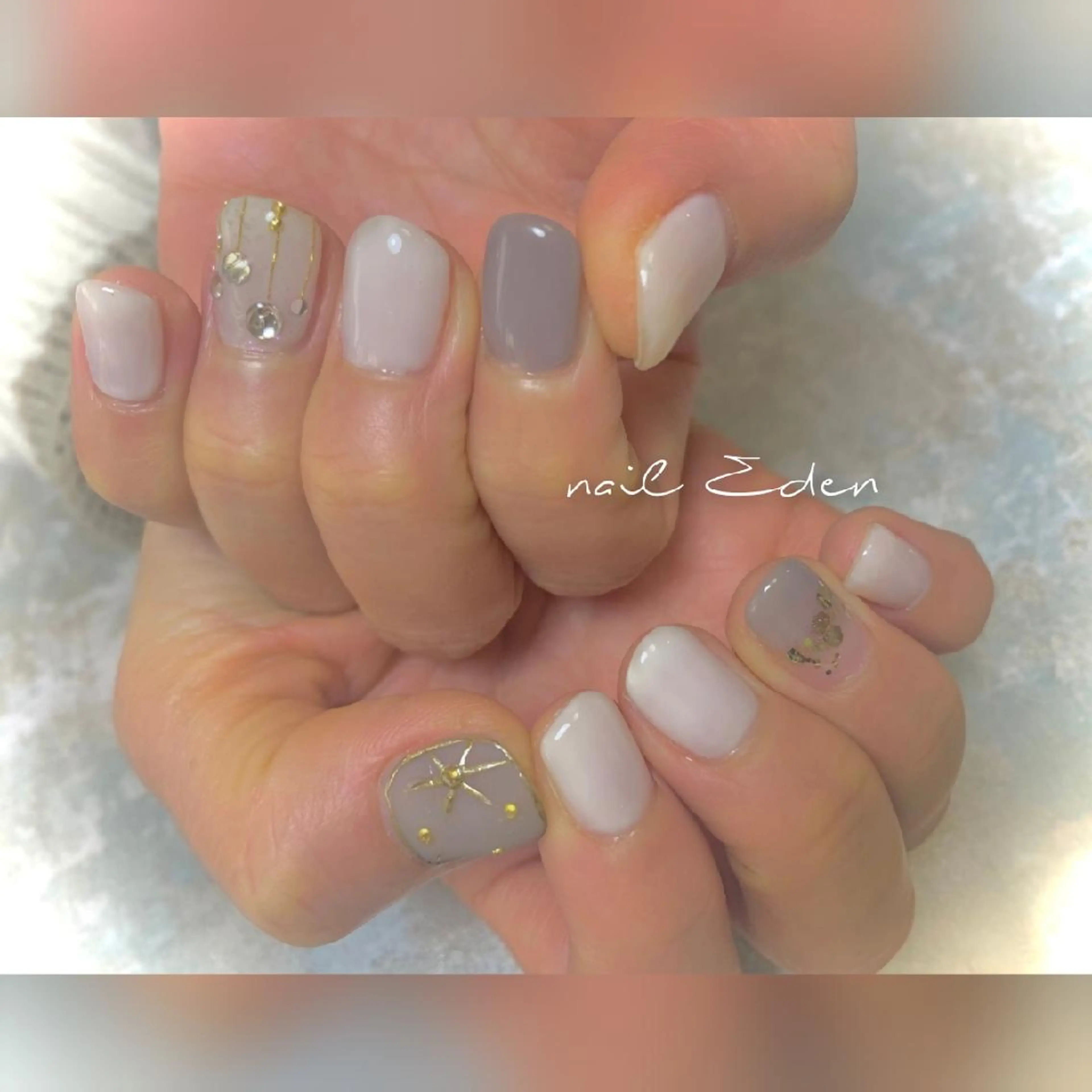 ネイル 持ち込み Eden ♾️のネイルデザイン