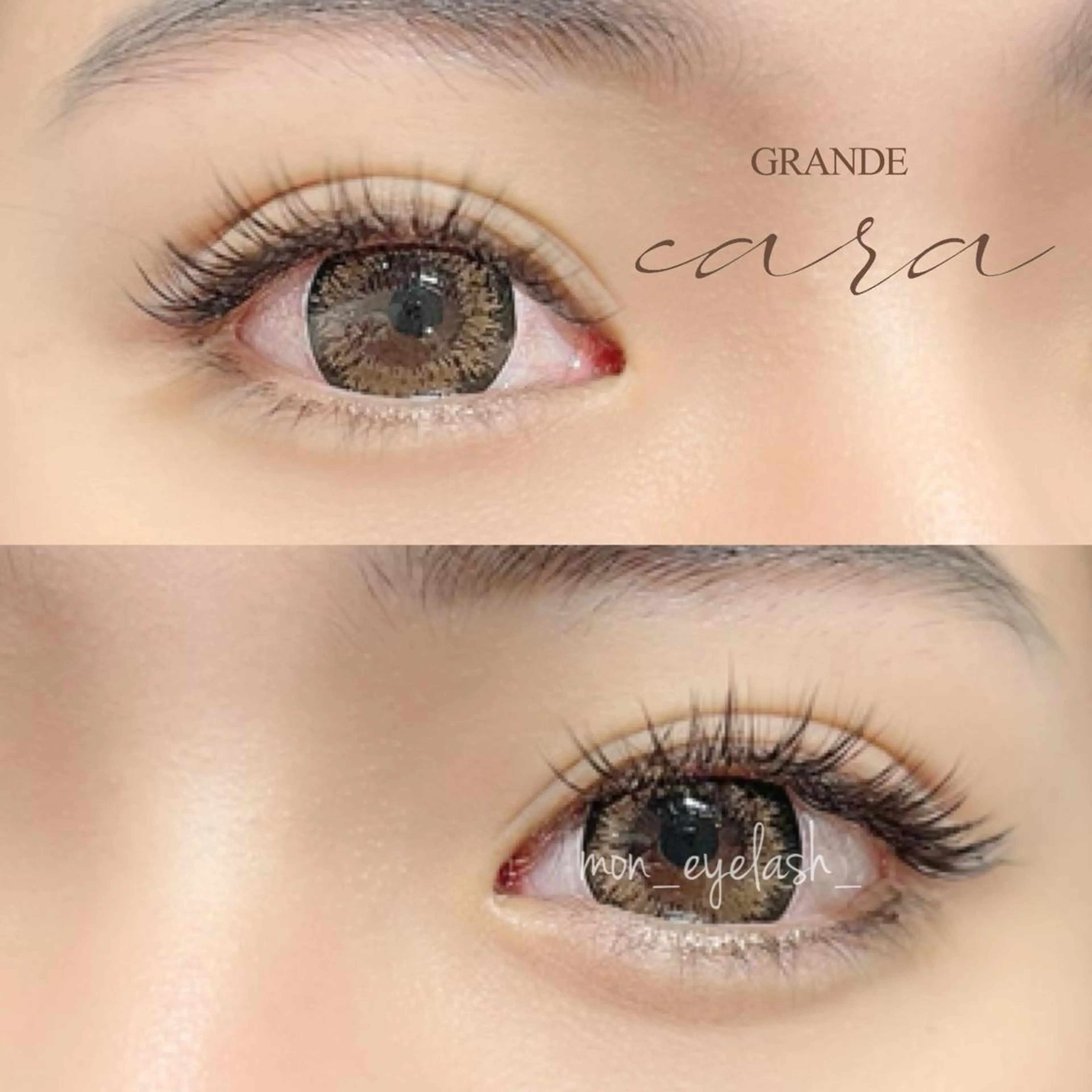 マツエク・マツパ ボリュームラッシュ GRANDEcara 栄　Miki🍀のマツエク・マツパデザイン