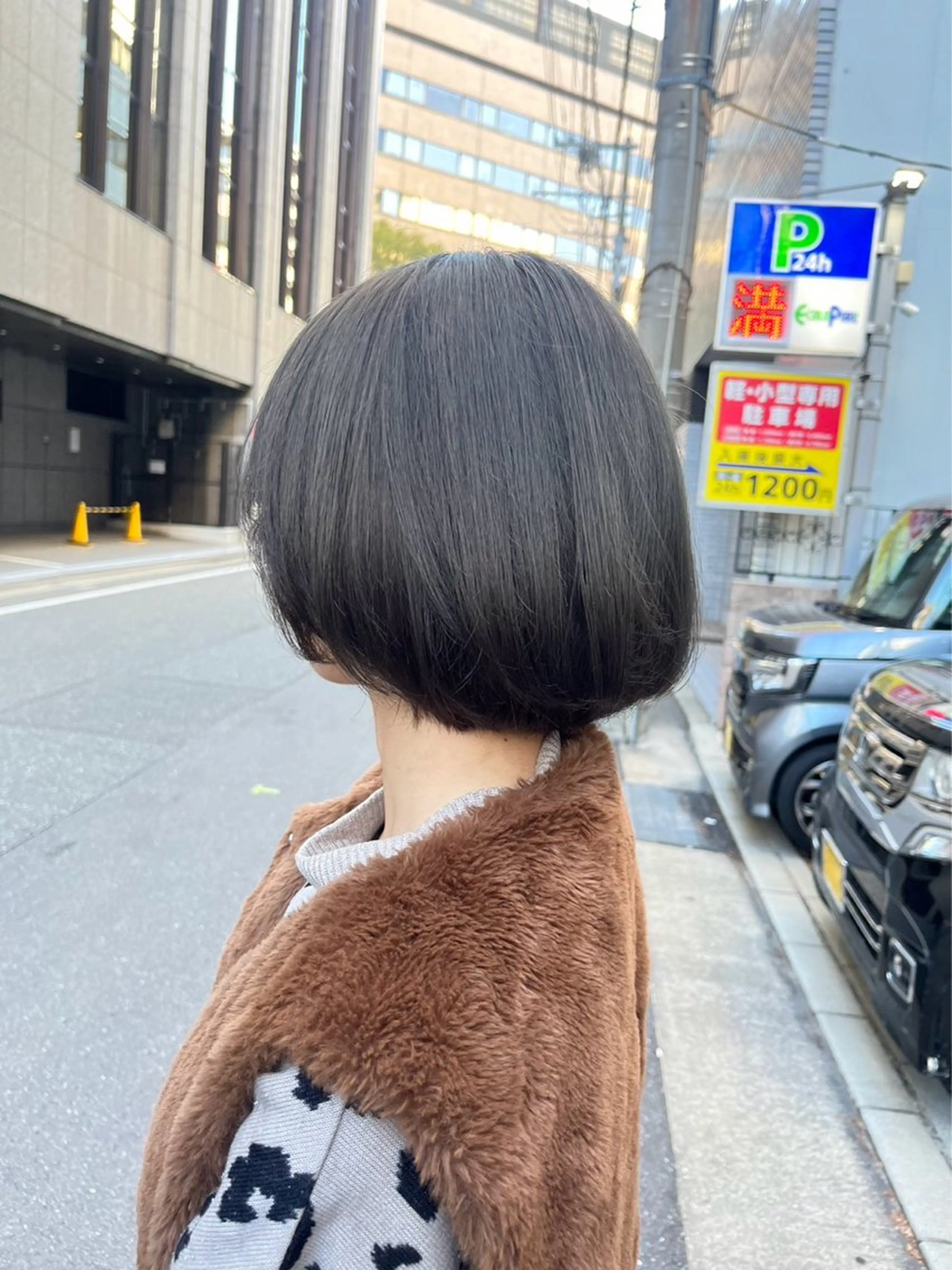 ショート カラー ヘアアレンジ みわ/博多 ブリーチ/メンズヘアのヘアスタイル