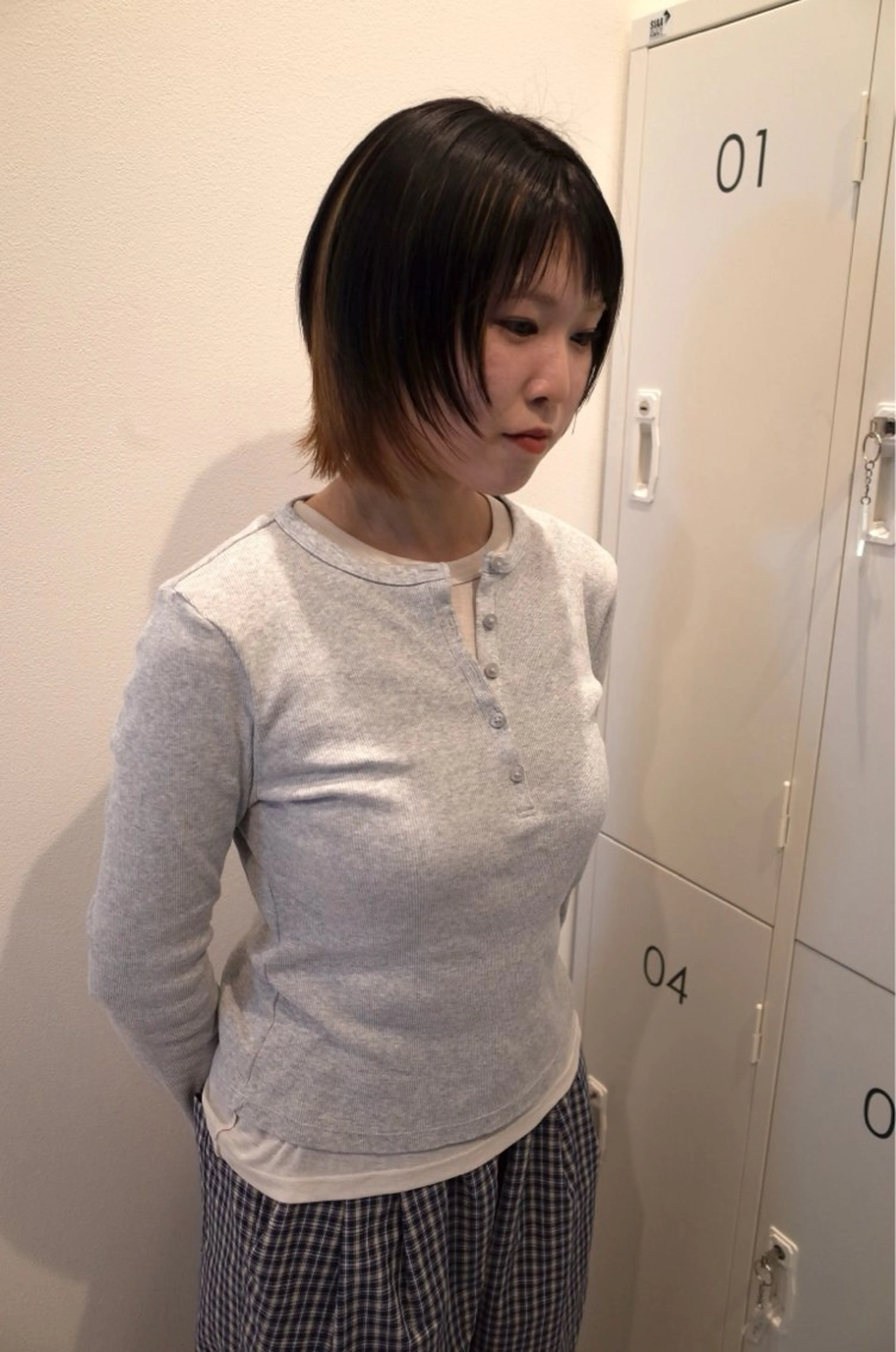 ショート カラー レイヤーカット カット ヘアカラー トリートメント KOKI/ ボブ/ パーマ/透明感カラーのヘアスタイル