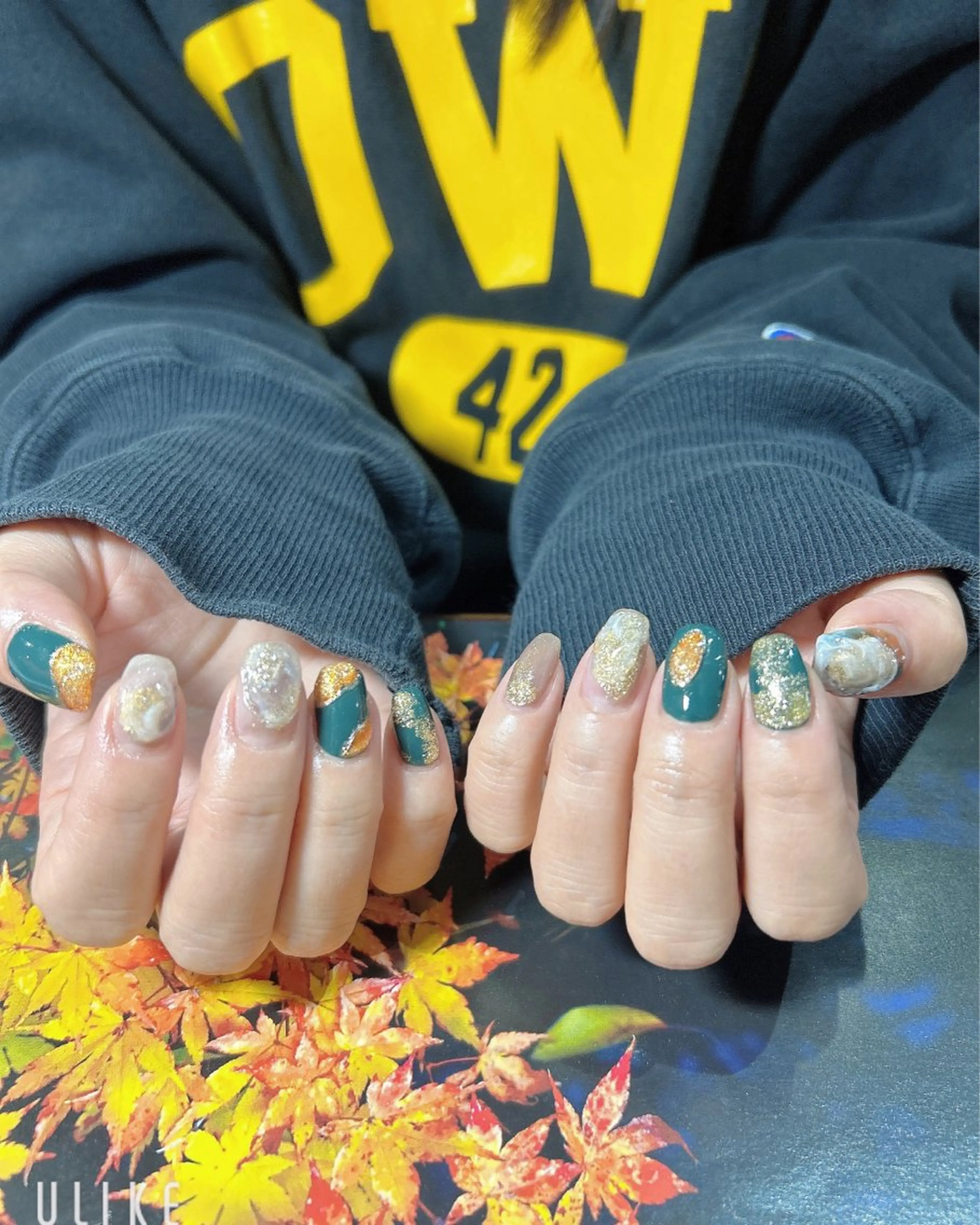 ネイル ニュアンスネイル ハンドネイル 吉野✨ ネイルデザイナー✨のネイルデザイン