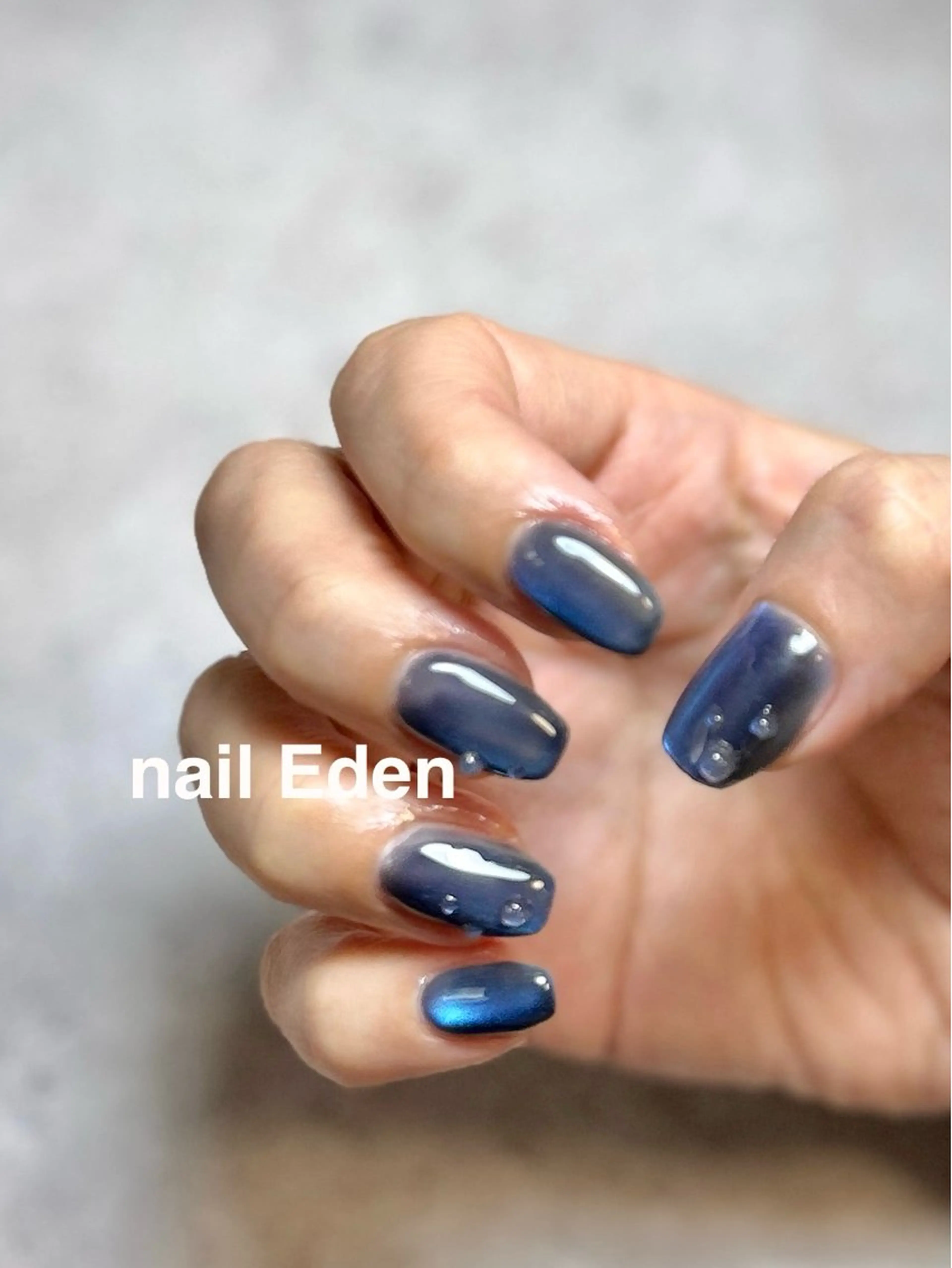 ネイル マグネットネイル Eden ♾️のネイルデザイン