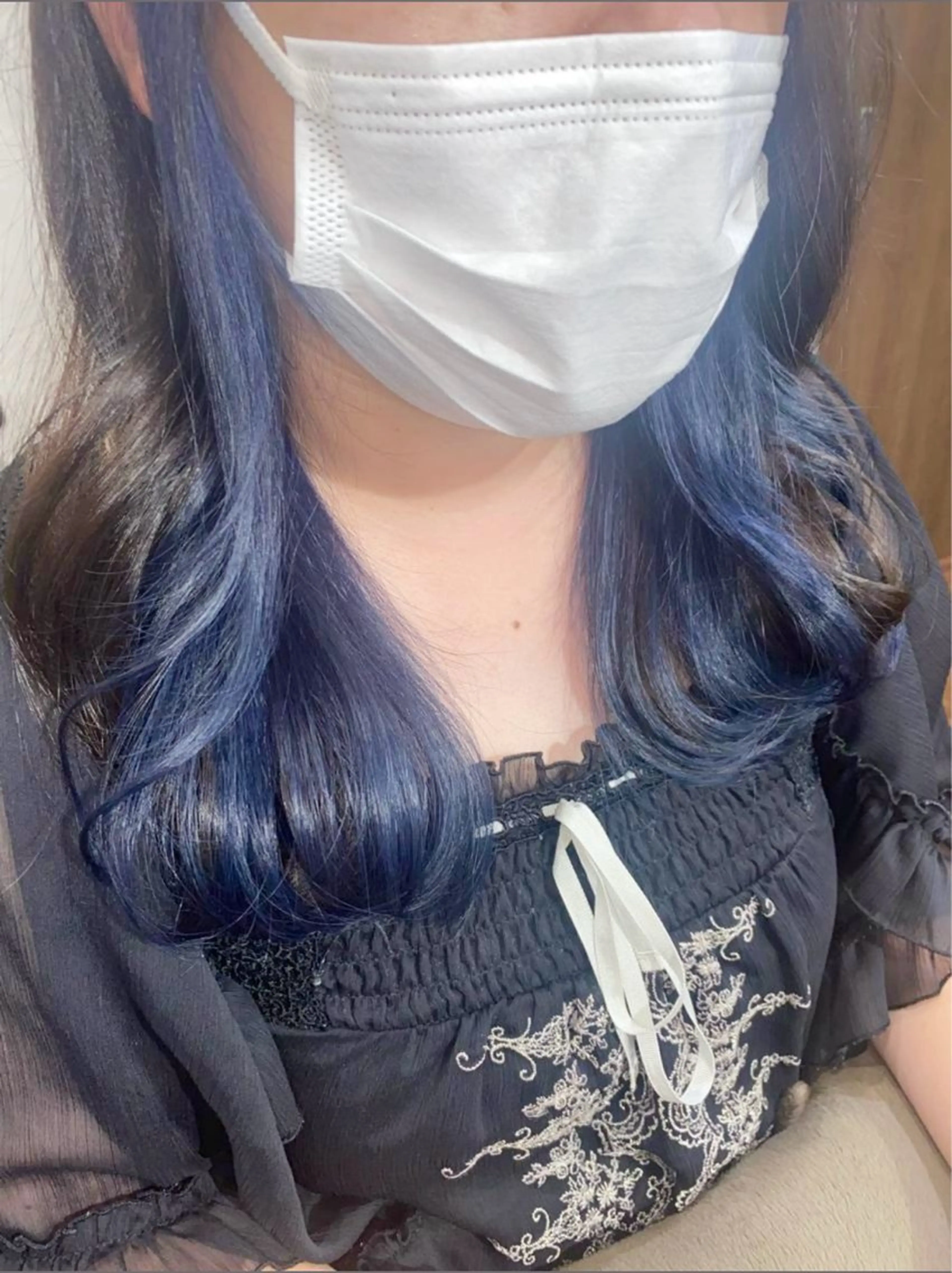セミロング カラー カット ヘアカラー ＳＨＩ ＺＵのヘアスタイル