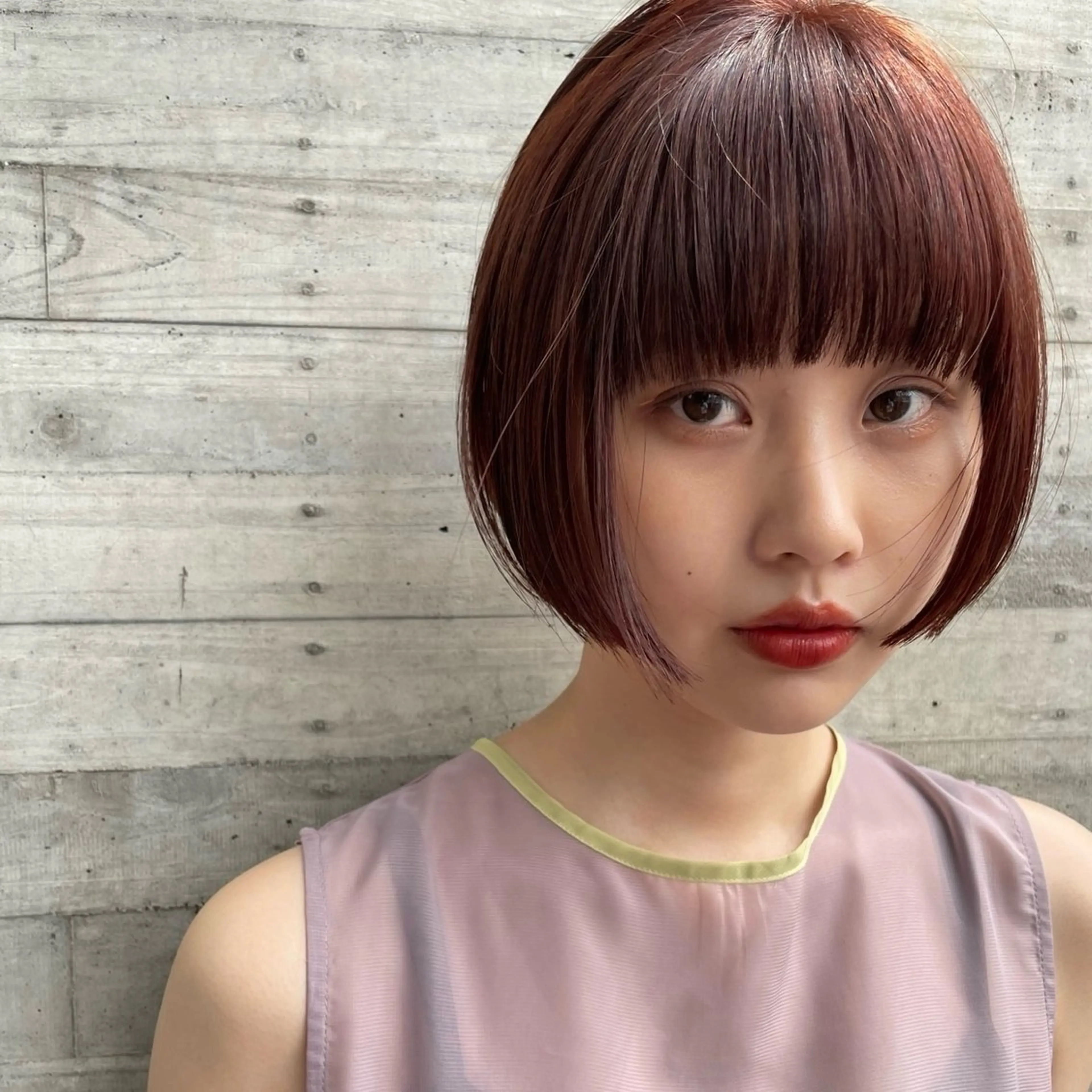 ショート カラー ショート〜ボブ✂︎ 武蔵小杉 南澤佑介のヘアスタイル
