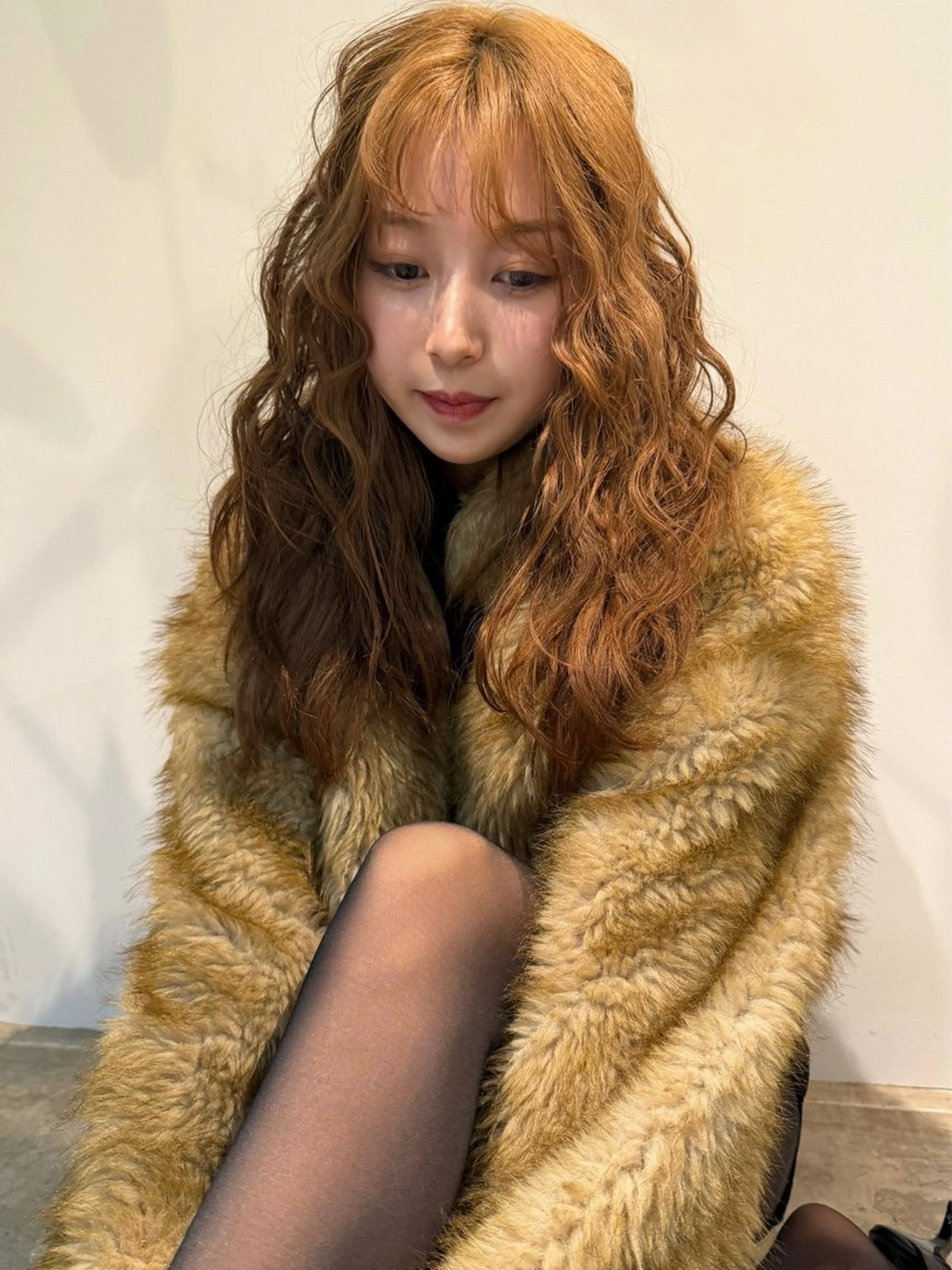 ロング 蘭々/レイヤーカット /ナチュラルヘアのヘアスタイル