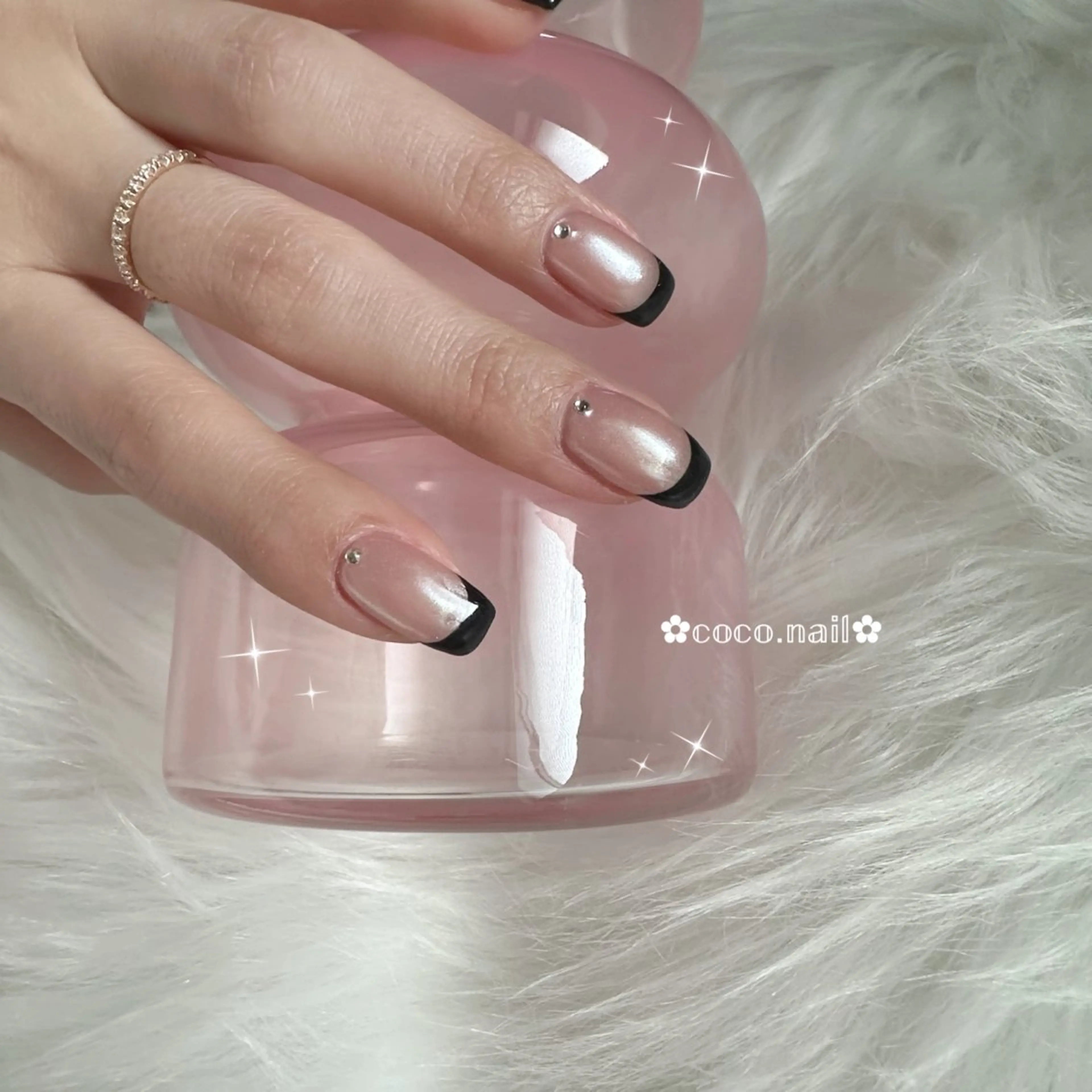 ネイル ハンドネイル lili.nail y2k/長さ出しのネイルデザイン