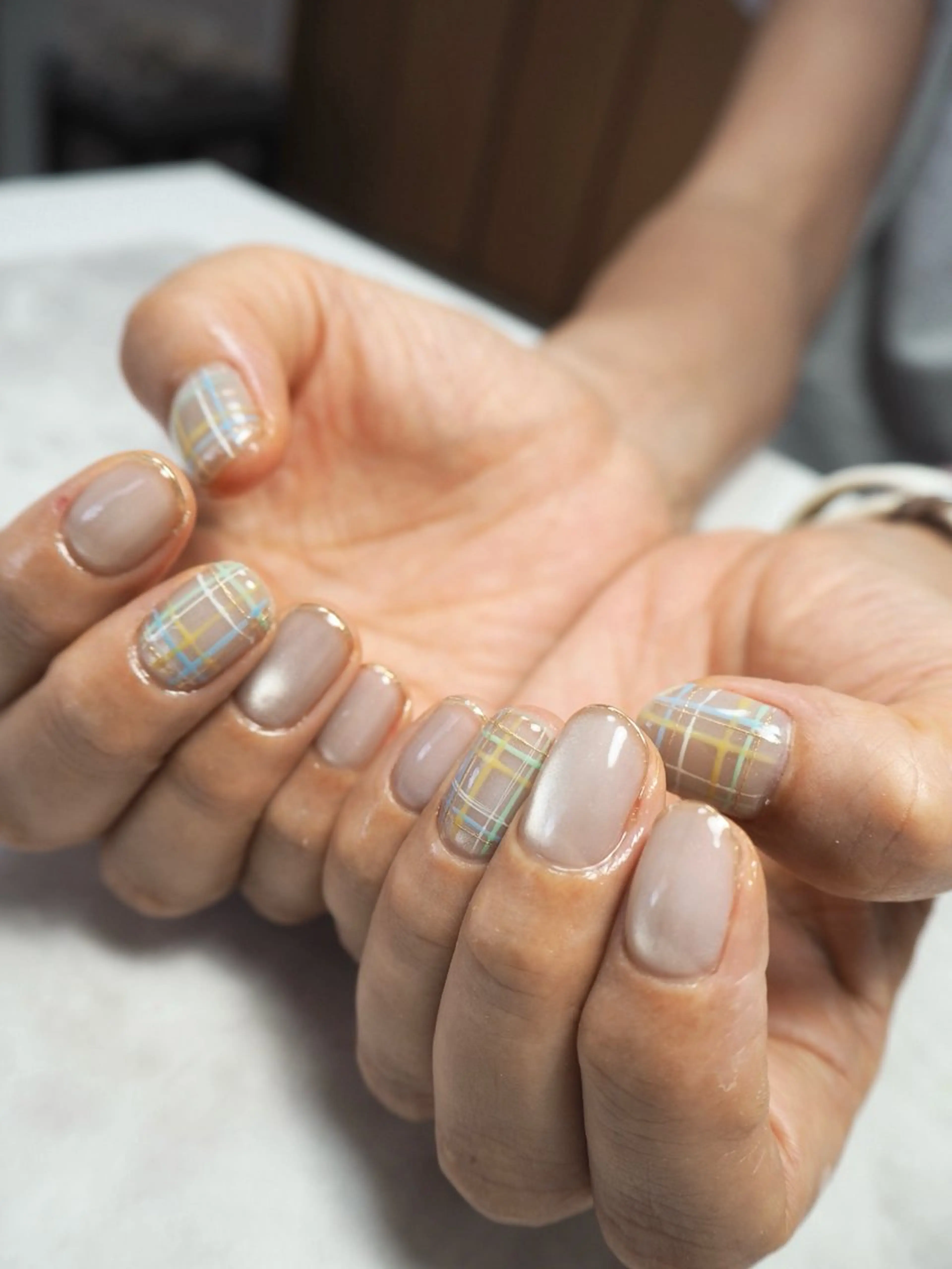 ネイル ジェルネイル パラジェル AND mielのネイルデザイン