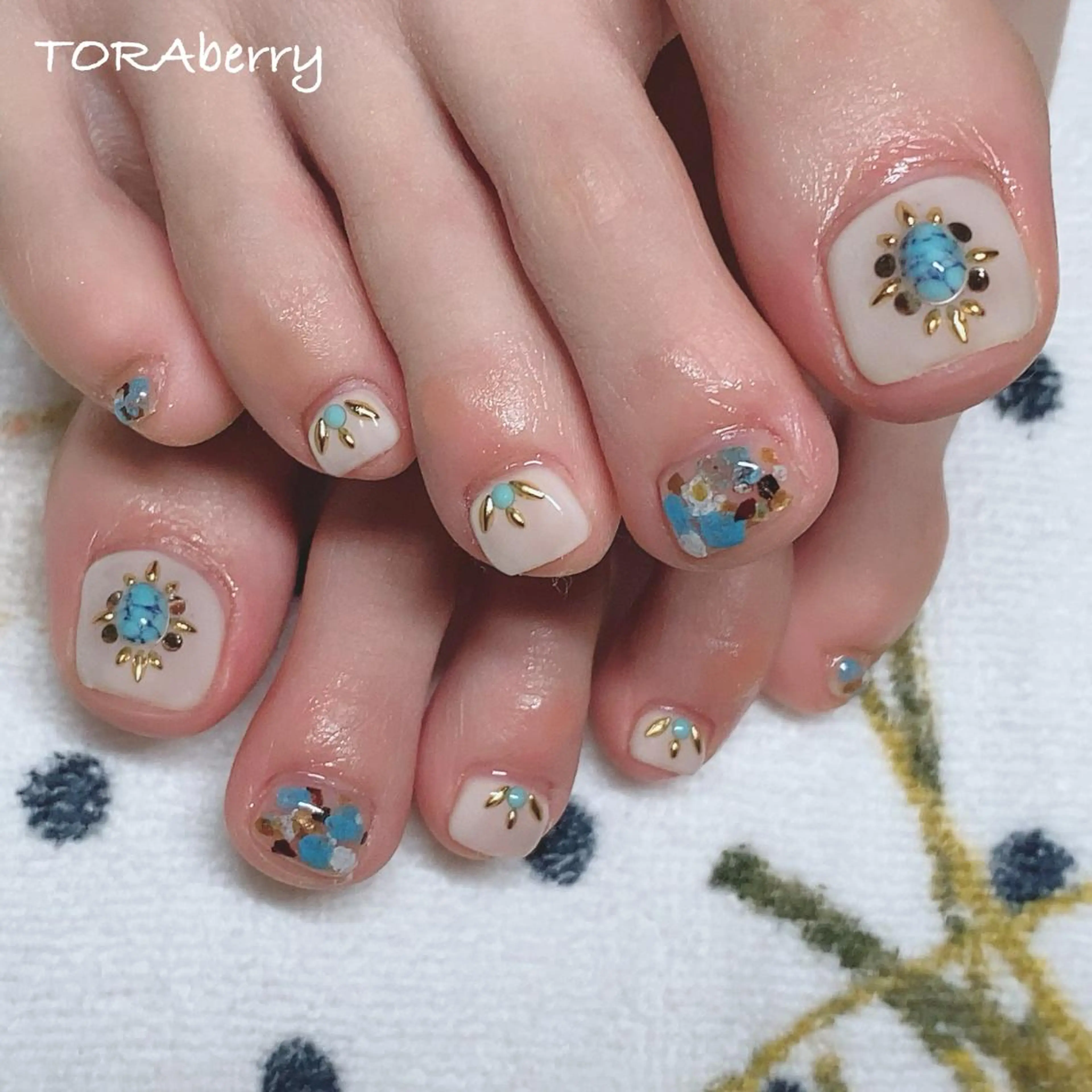 ネイル フットネイル ネイリスト なつみのネイルデザイン