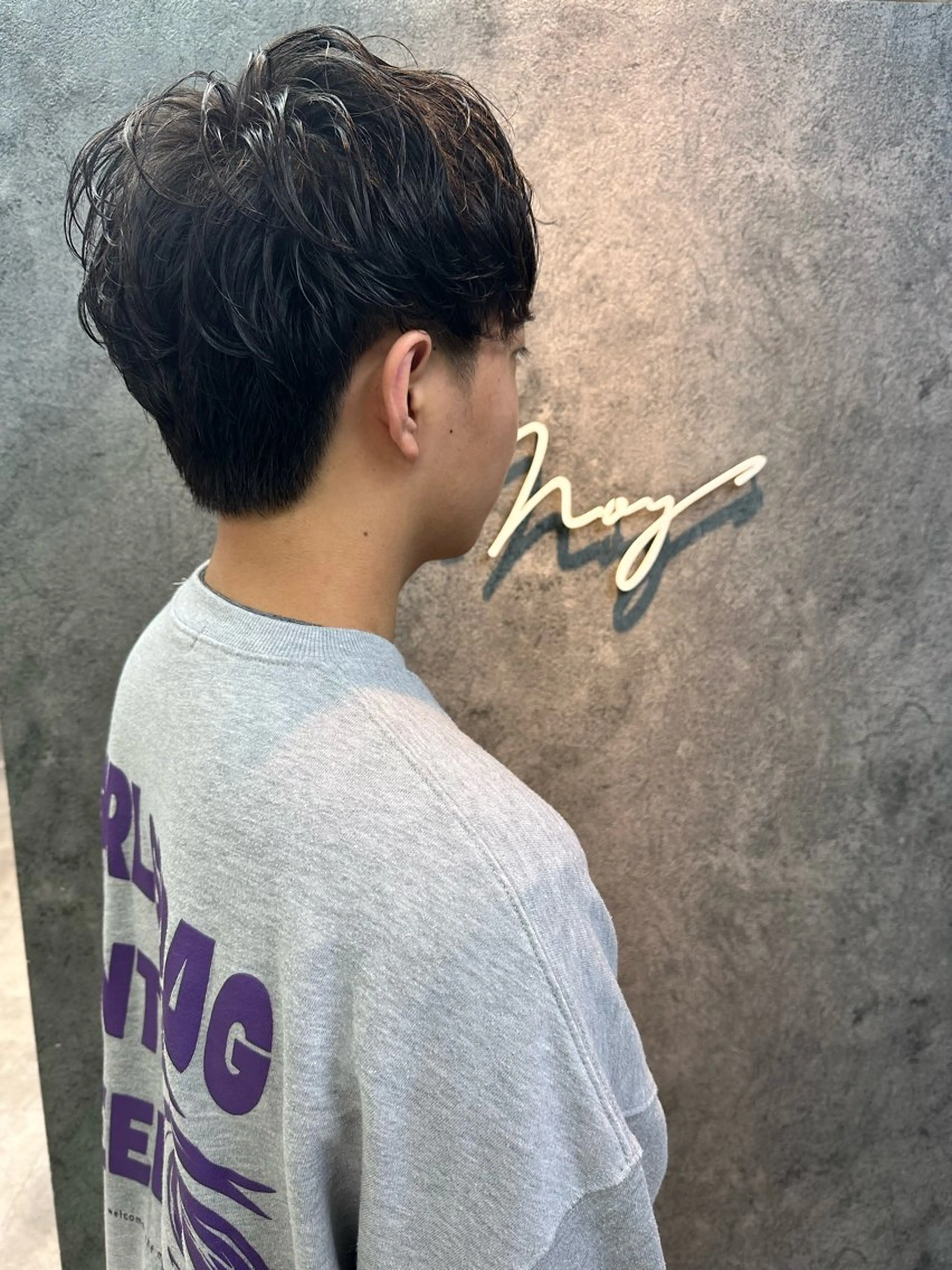 メンズ カット Noyヨシモト ヒロトのヘアスタイル