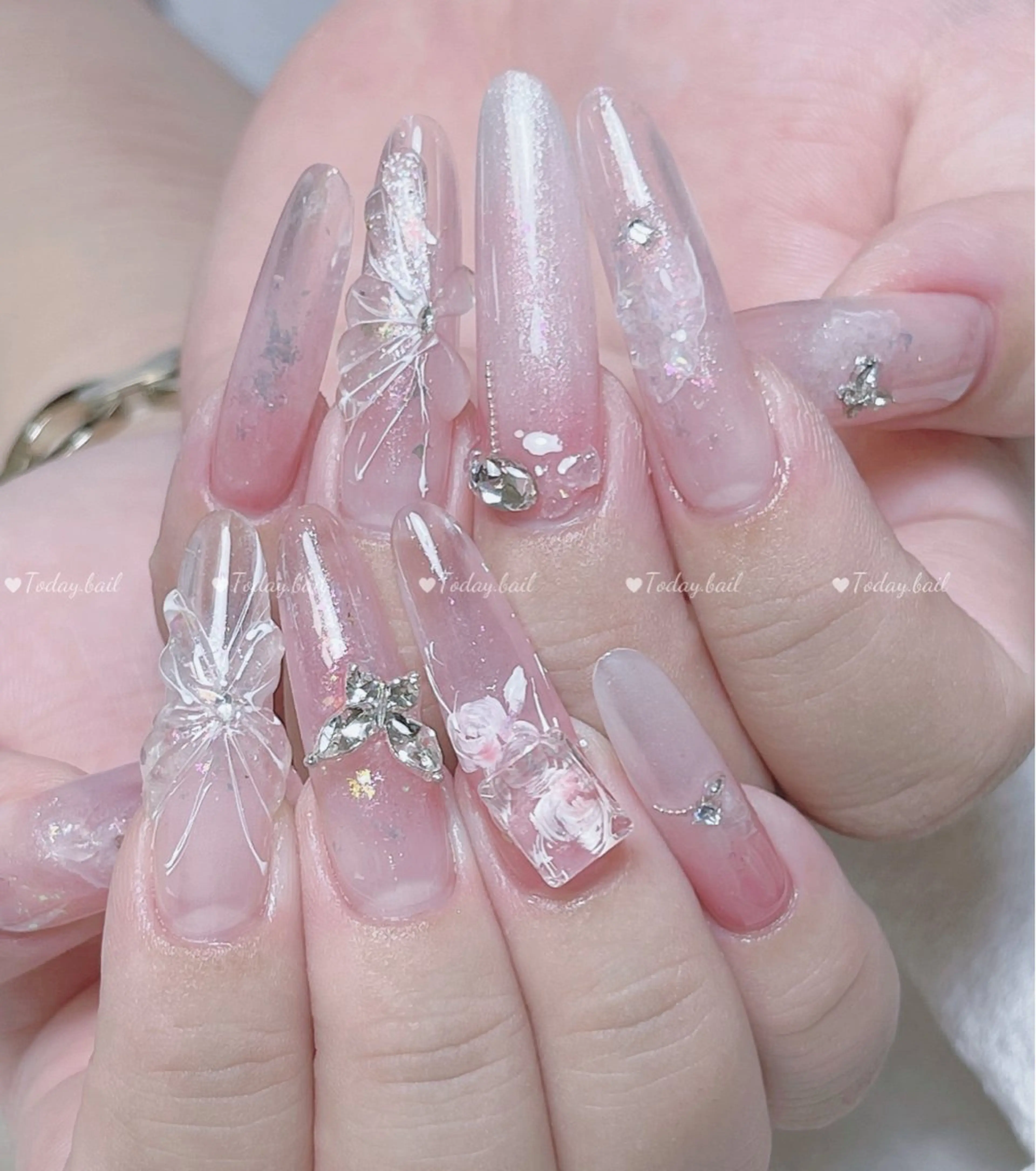 ネイル ハンドネイル 🎀Today nail💅のネイルデザイン
