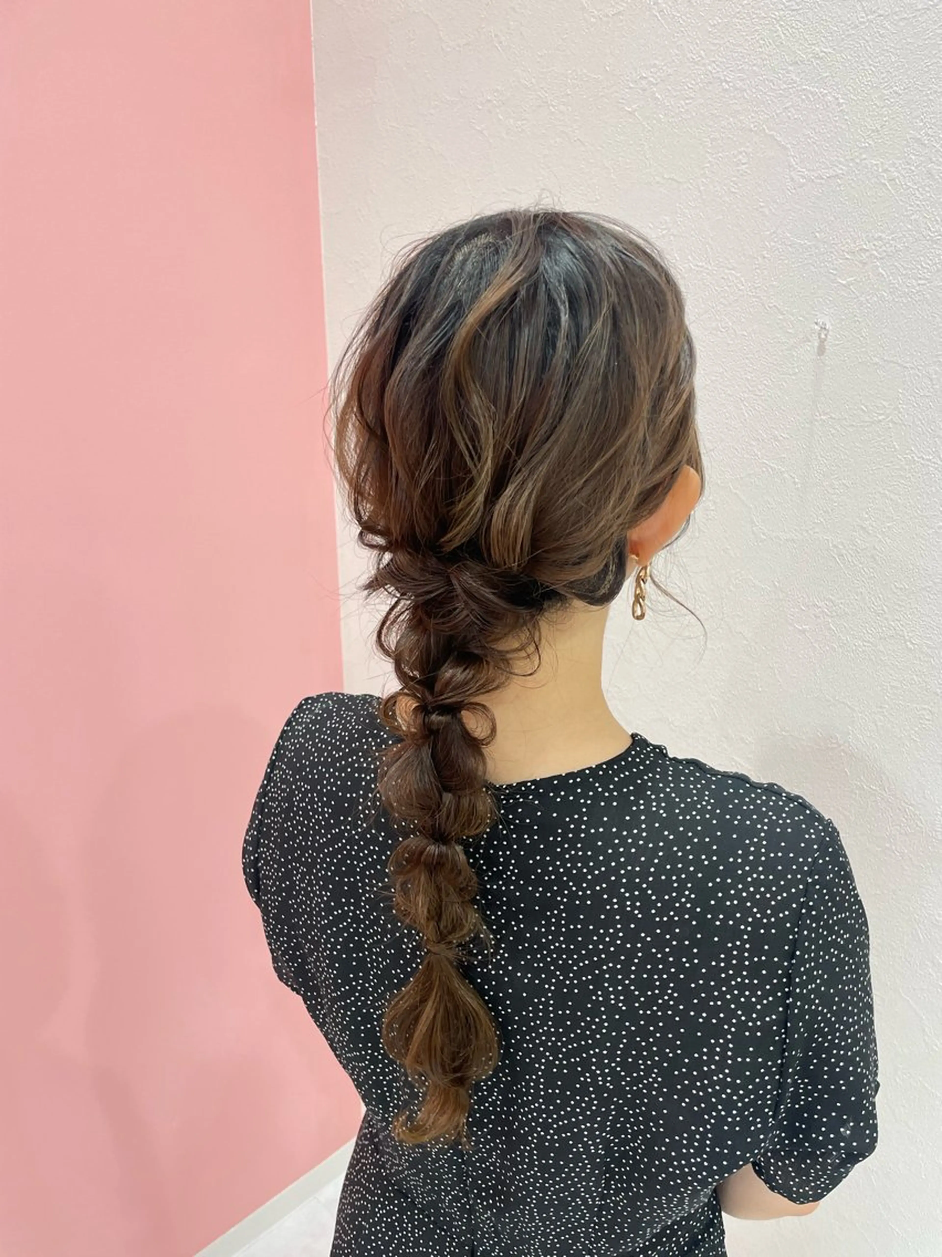 ロング 山口 舞弥のヘアスタイル