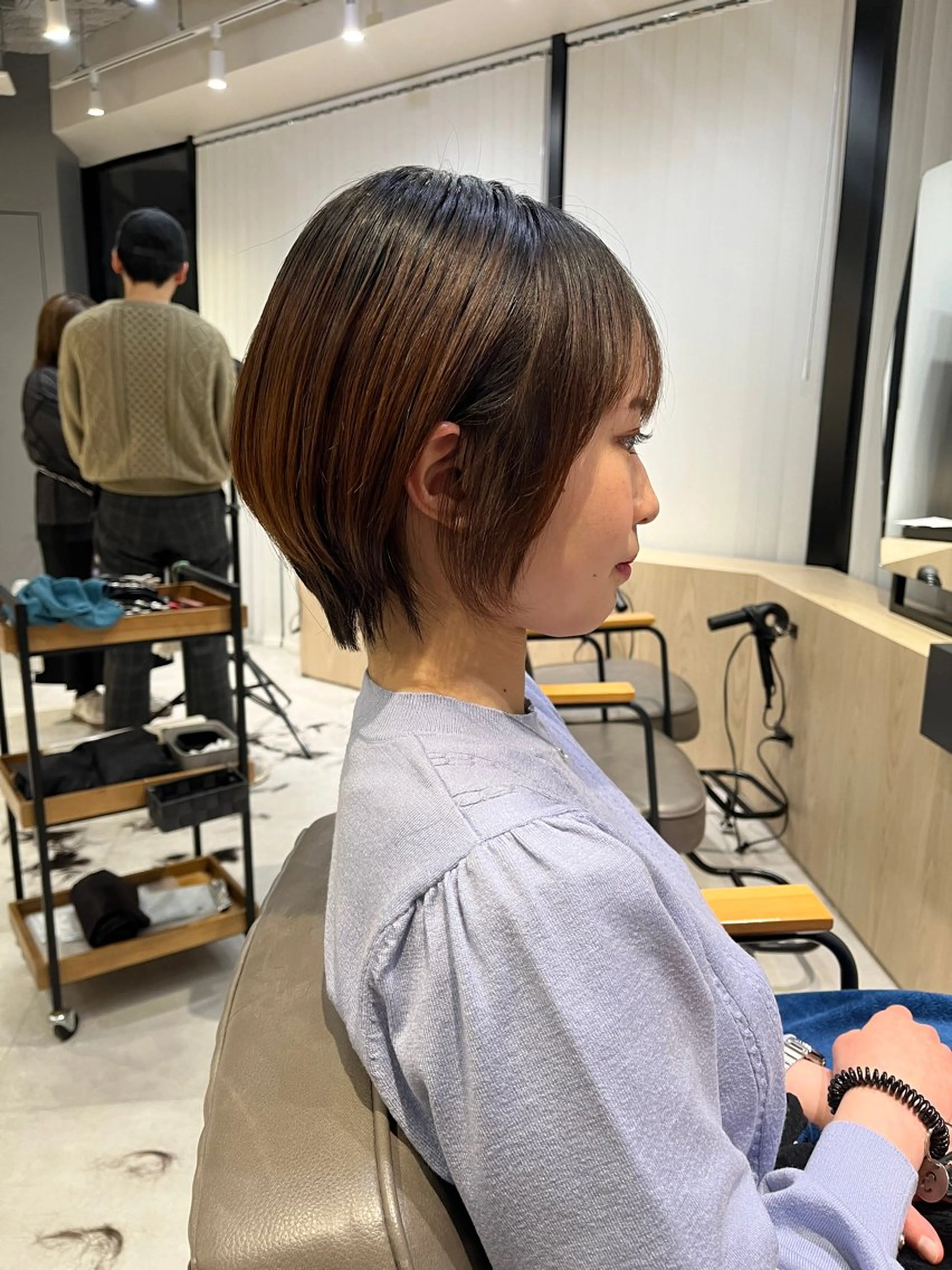 ショート ショートヘア SNSモニター募集！ くせ毛特化/大村のヘアスタイル