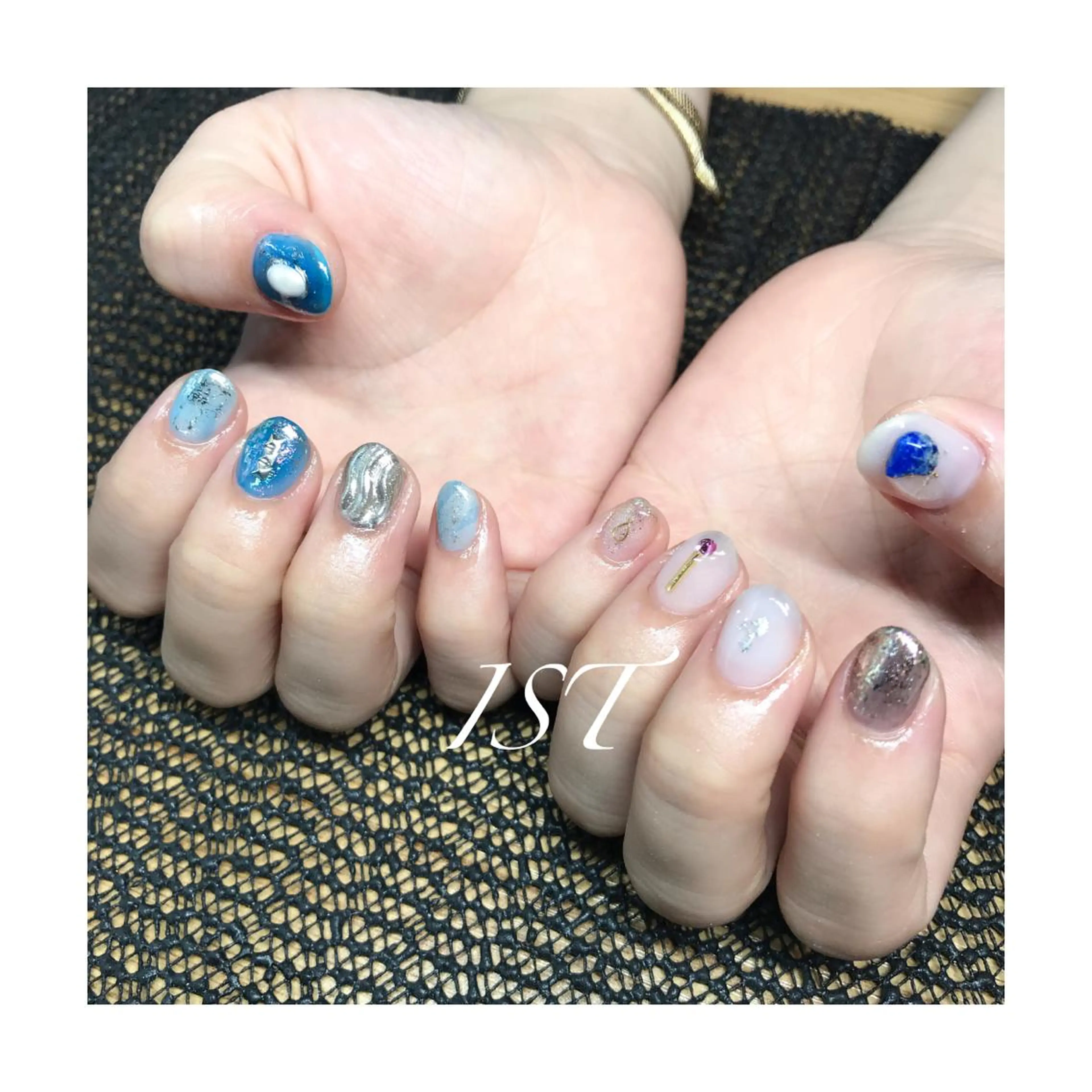 ネイル ミラーネイル メンズ歓迎🙆‍♀️ エステ/ネイルISTのネイルデザイン