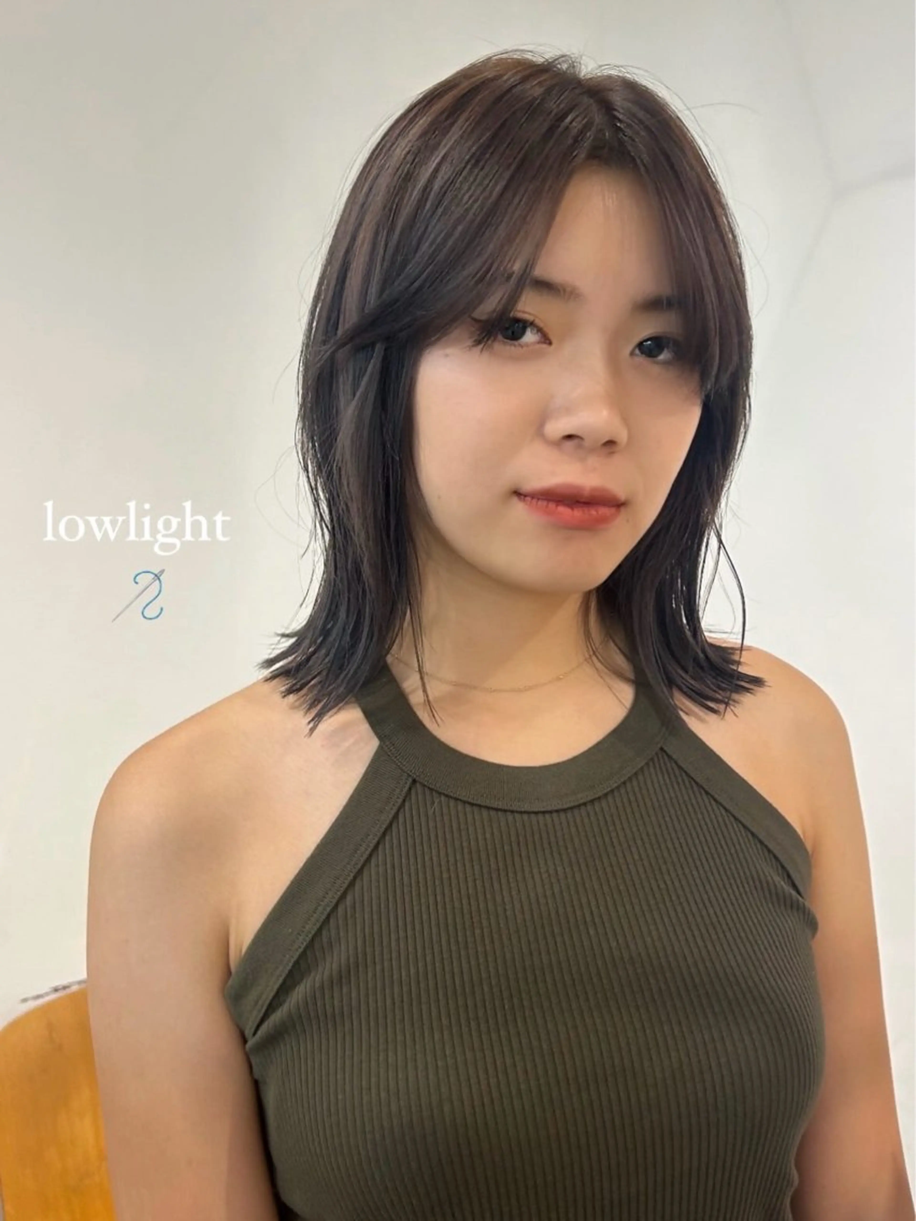 ミディアム ヘアカラー Terve. 水野 菜々香のヘアスタイル