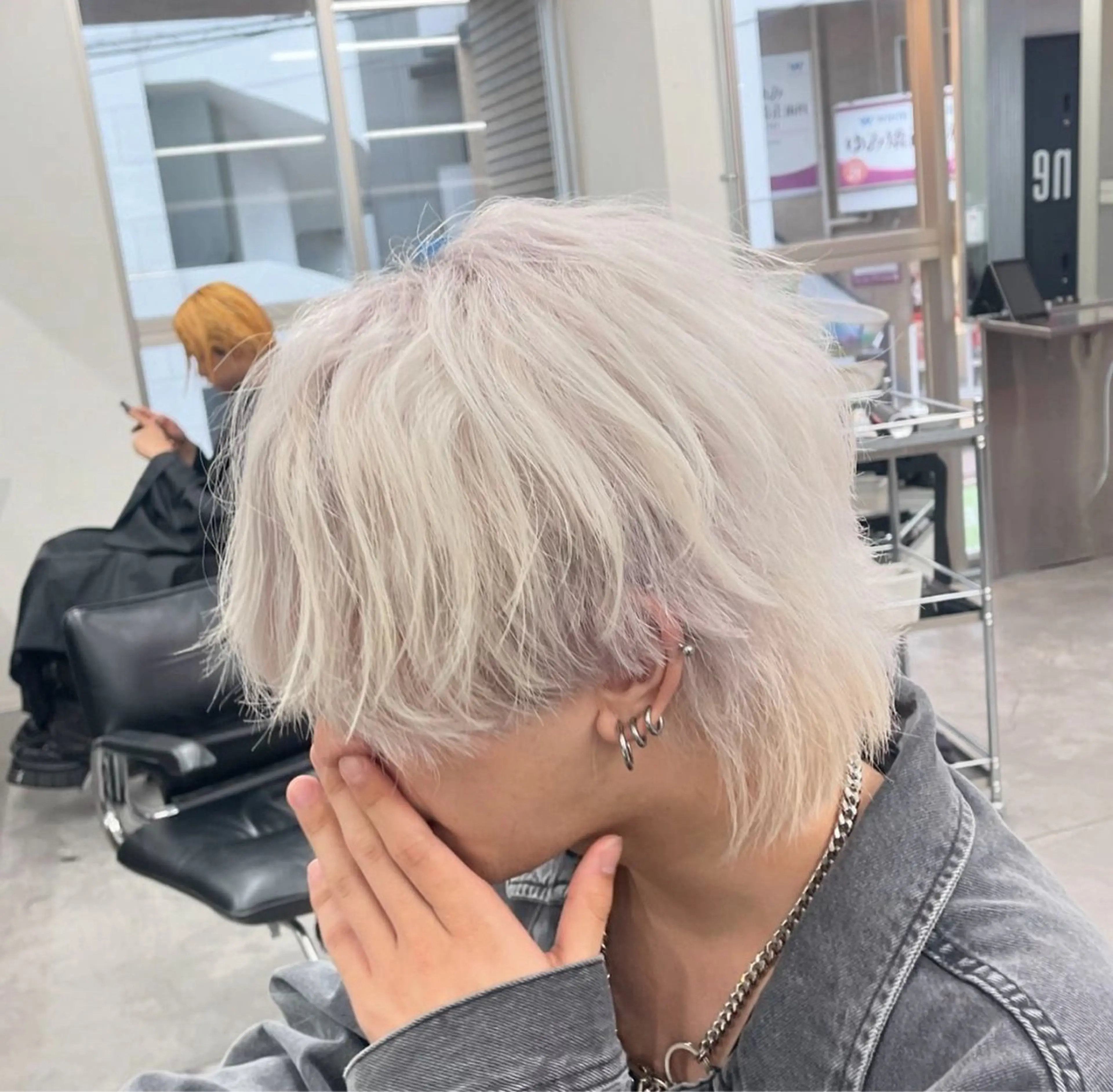 カラー メンズ カット ヘアカラー メンズパーマ専門 /縦落ち/渋谷駅近のヘアスタイル