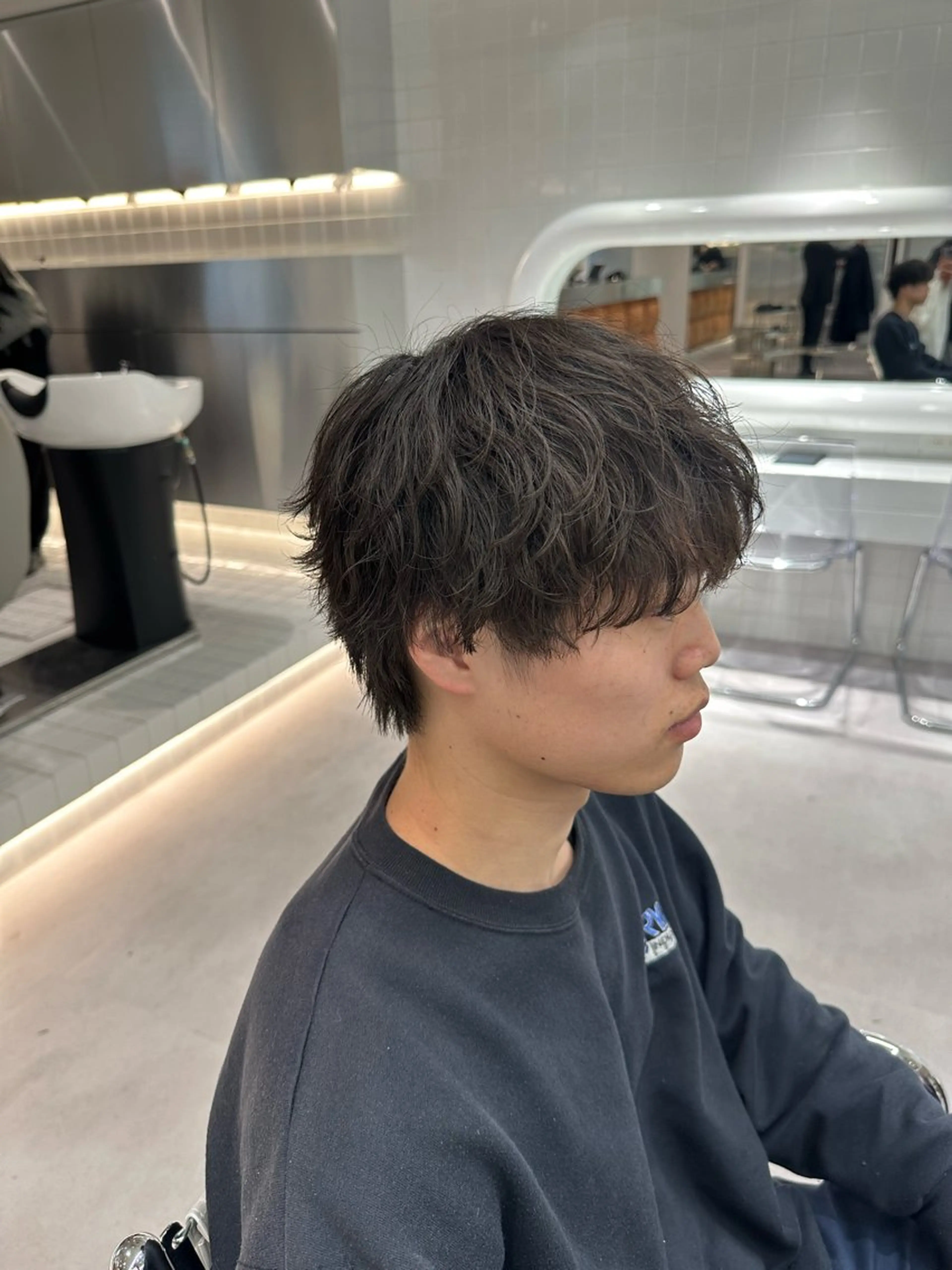 ショート パーマ メンズ 丸山飛鳥/アメカジ /パーマ/渋谷/のヘアスタイル