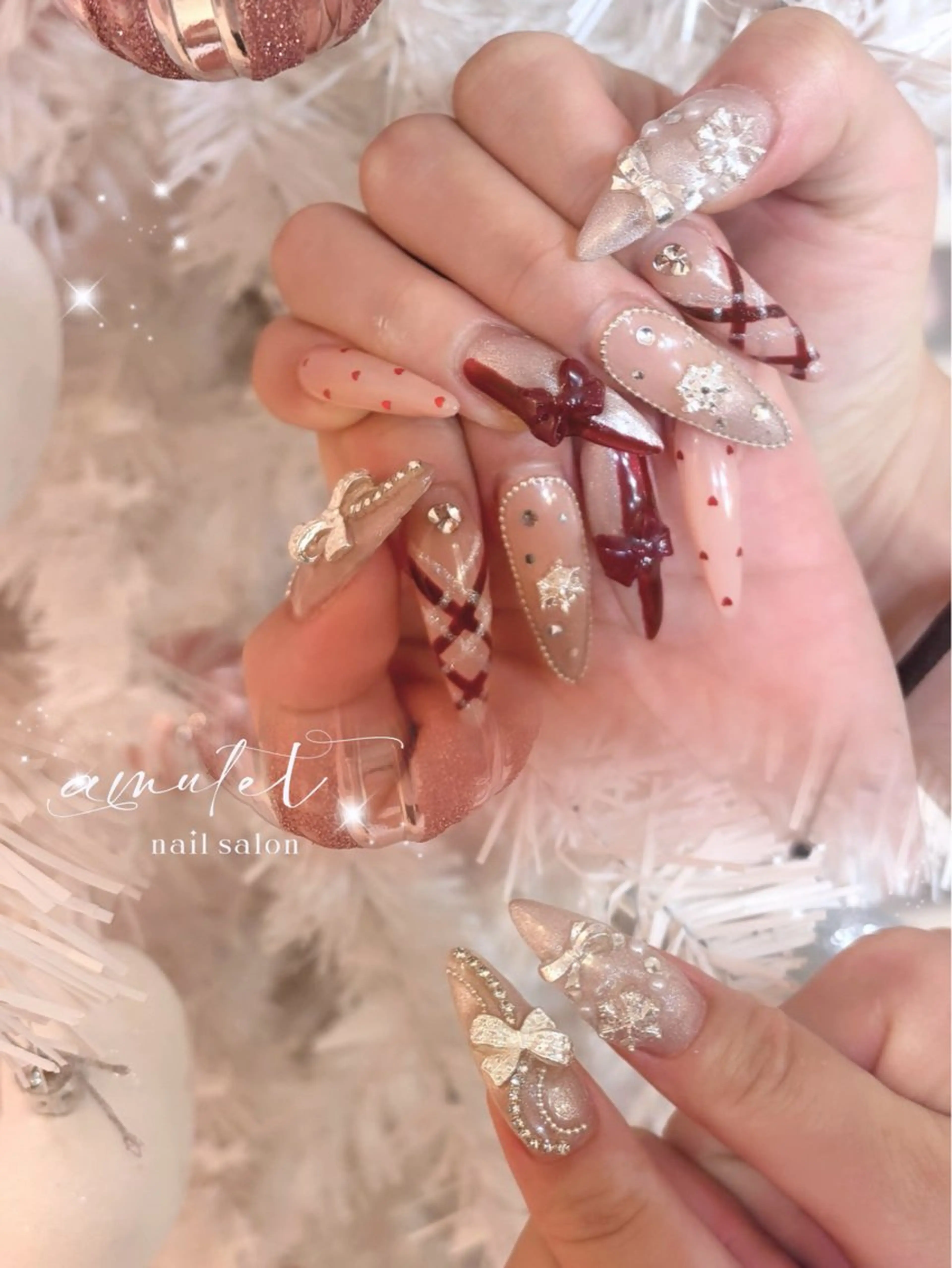 ネイル 持ち込み nail salon amulet所属・amulet rikuのネイルデザイン