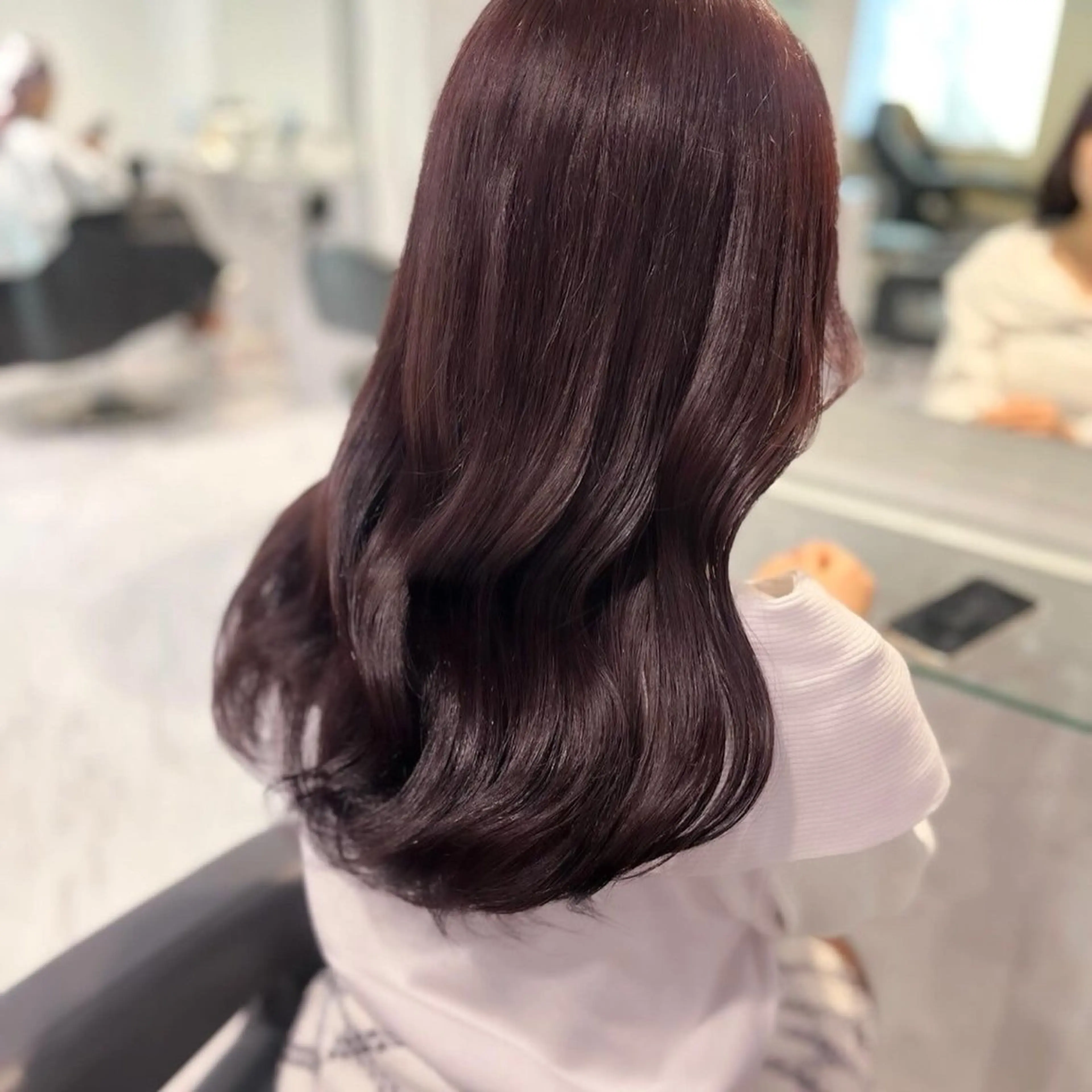 ロング カラー みう/仙台/暖色/ 艶髪/顔周りカット/のヘアスタイル