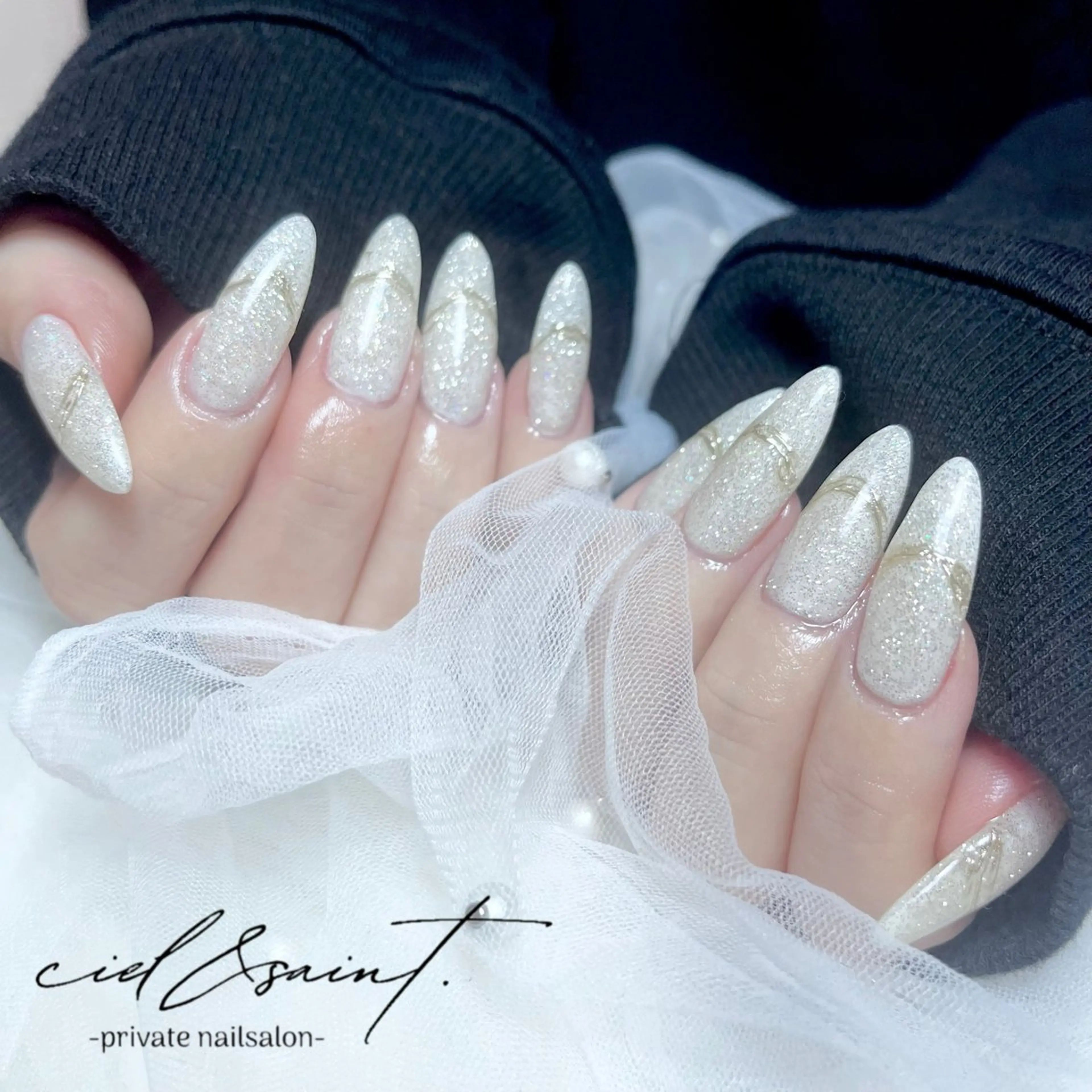 ネイル ハンドネイル nail salon ciel&saintのネイルデザイン