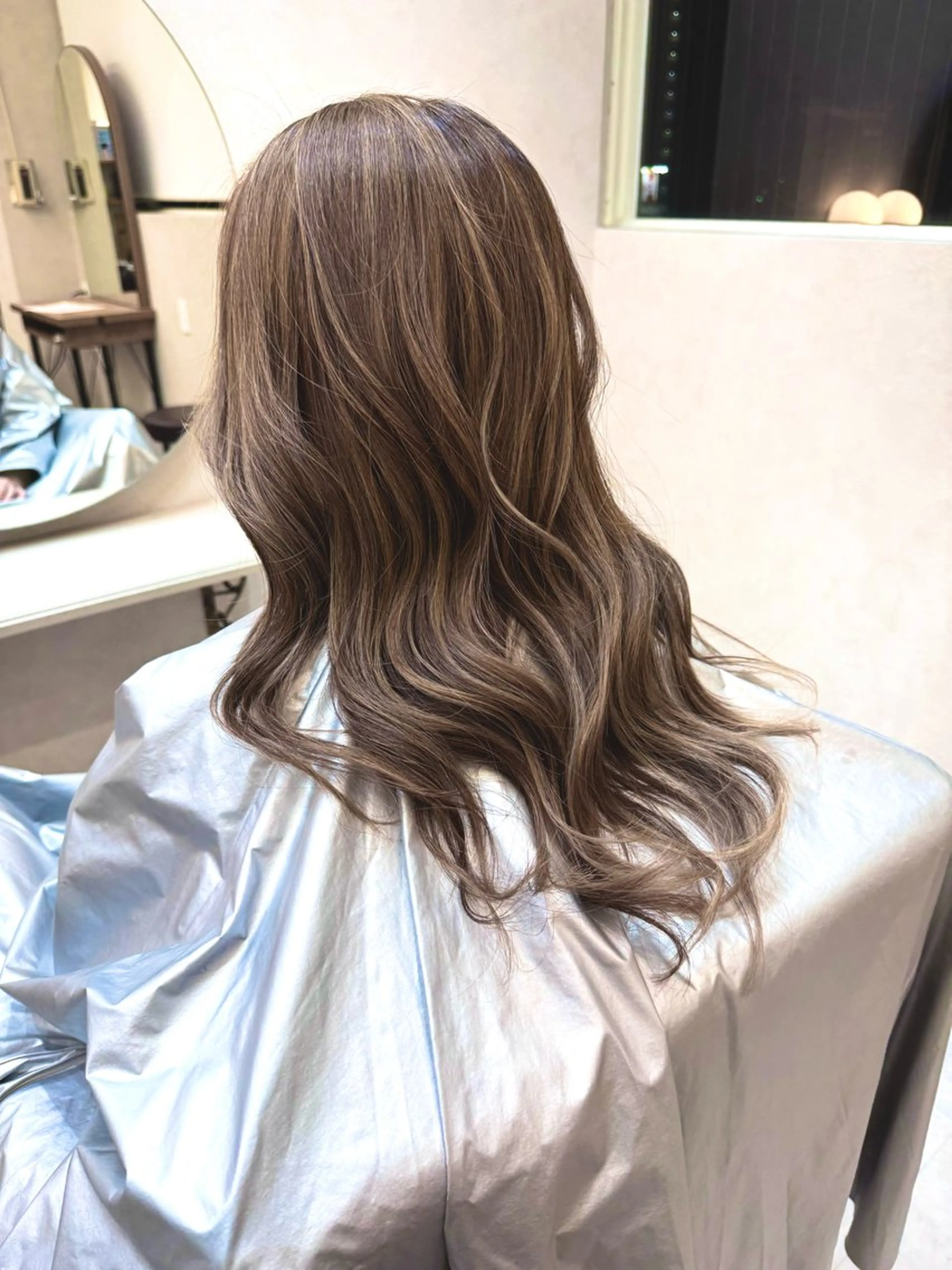 セミロング カラー カット ヘアカラー トリートメント AKI 🐉のヘアスタイル