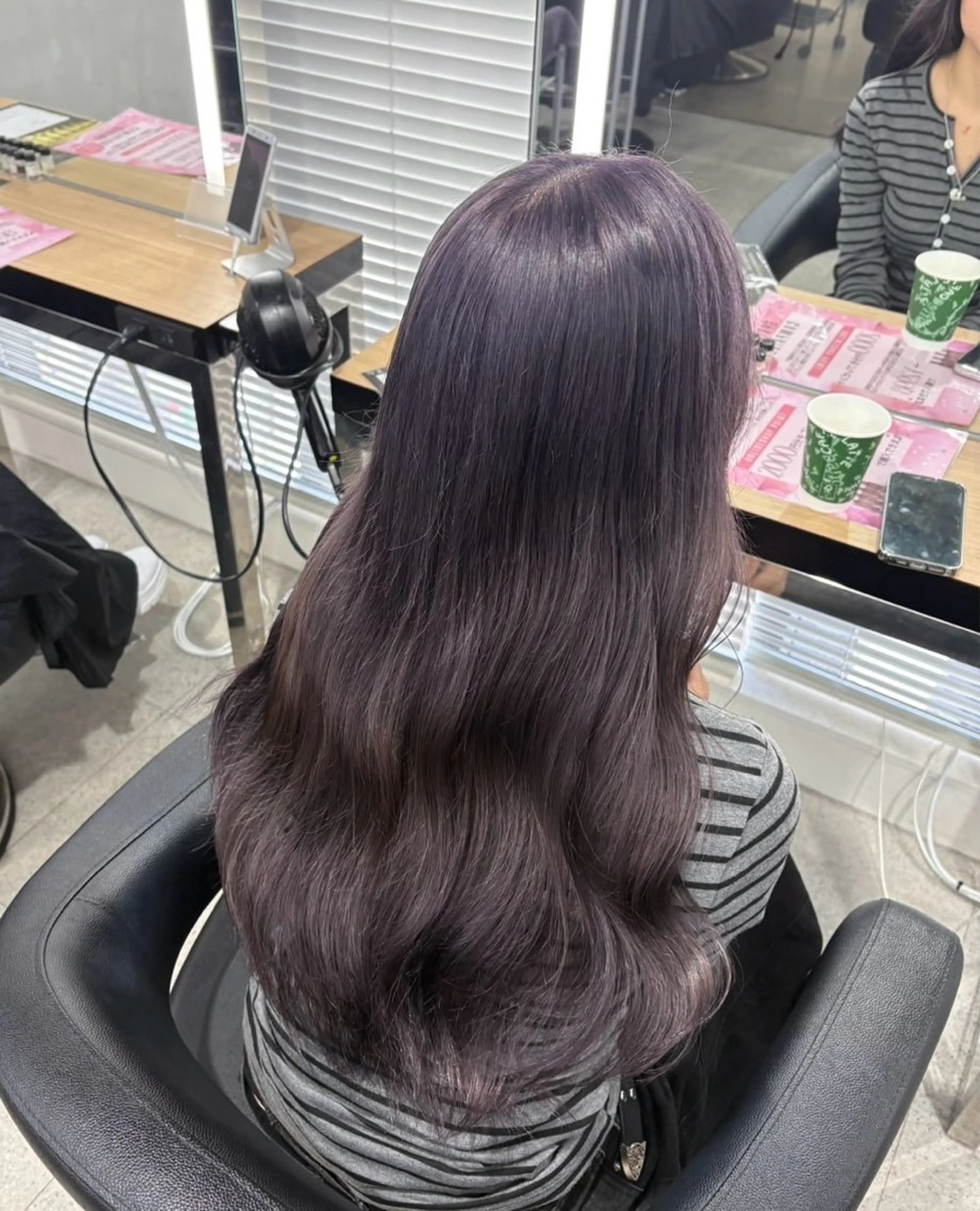 ロング ヘアカラー miku/ラベンダー 透明感カラー🪻❤︎のヘアスタイル