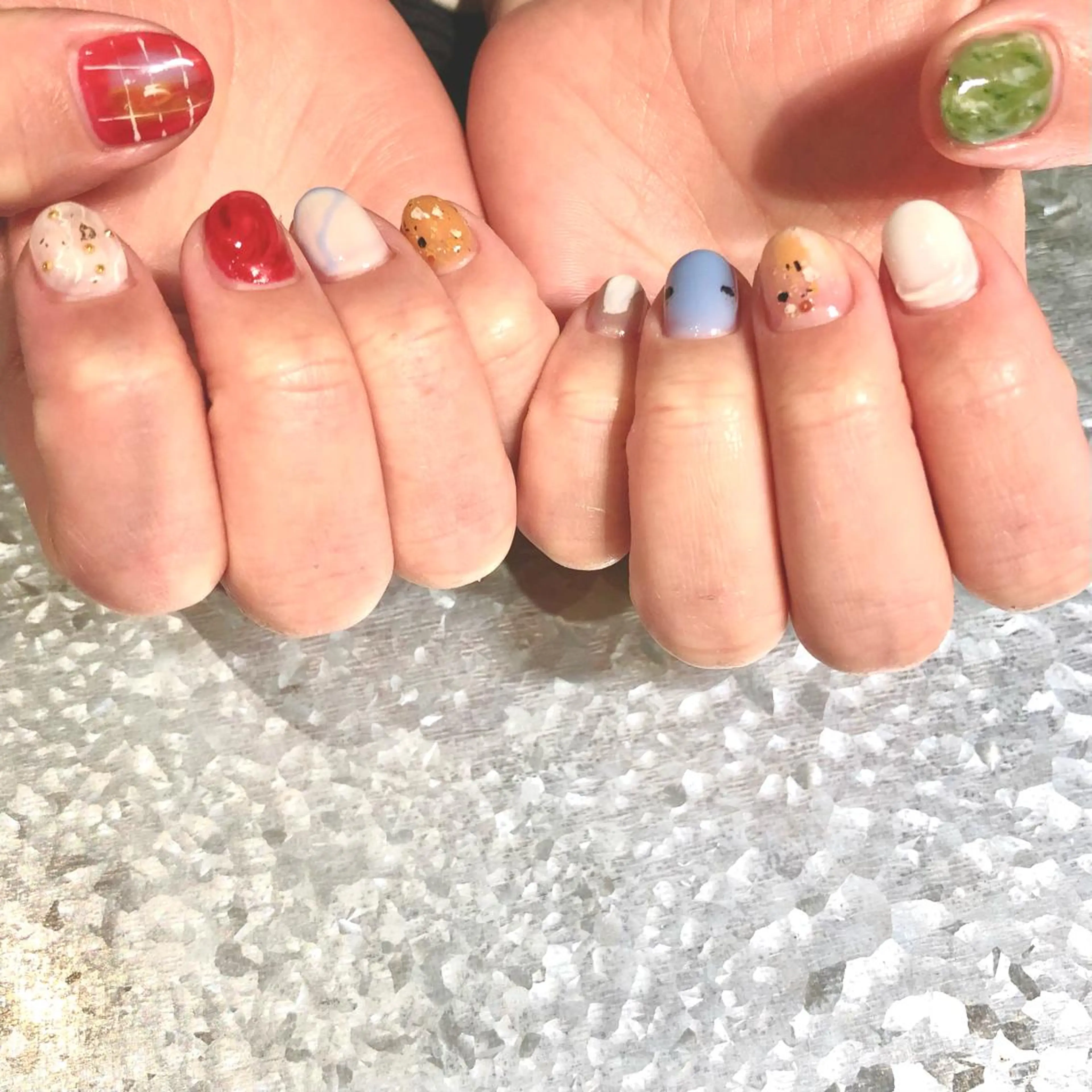 ネイル ニュアンスネイル TRAM-nail moriizumiのネイルデザイン