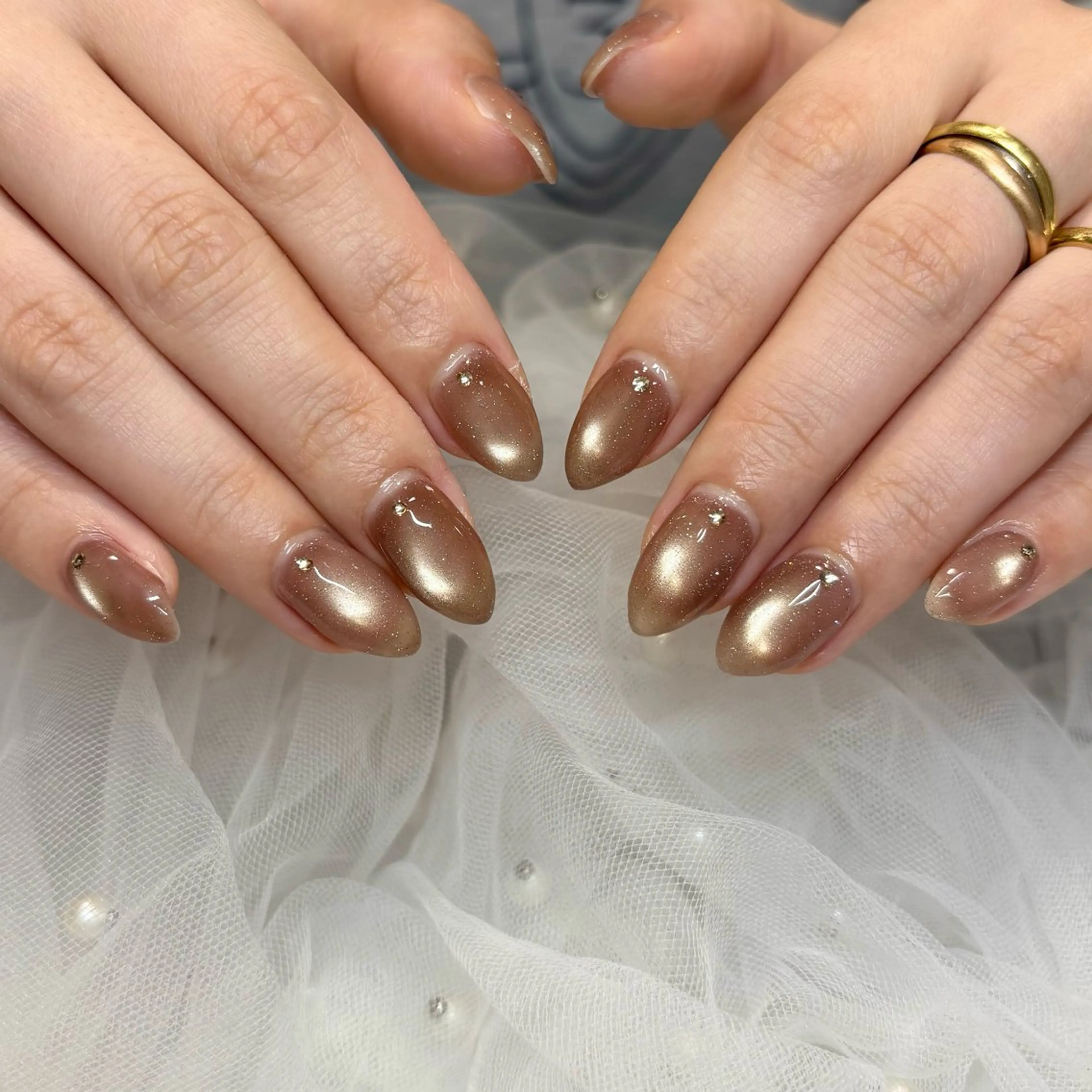 ネイル フラッシュネイル フラッシュマグ ハンドネイル 荒巻 めいのネイルデザイン