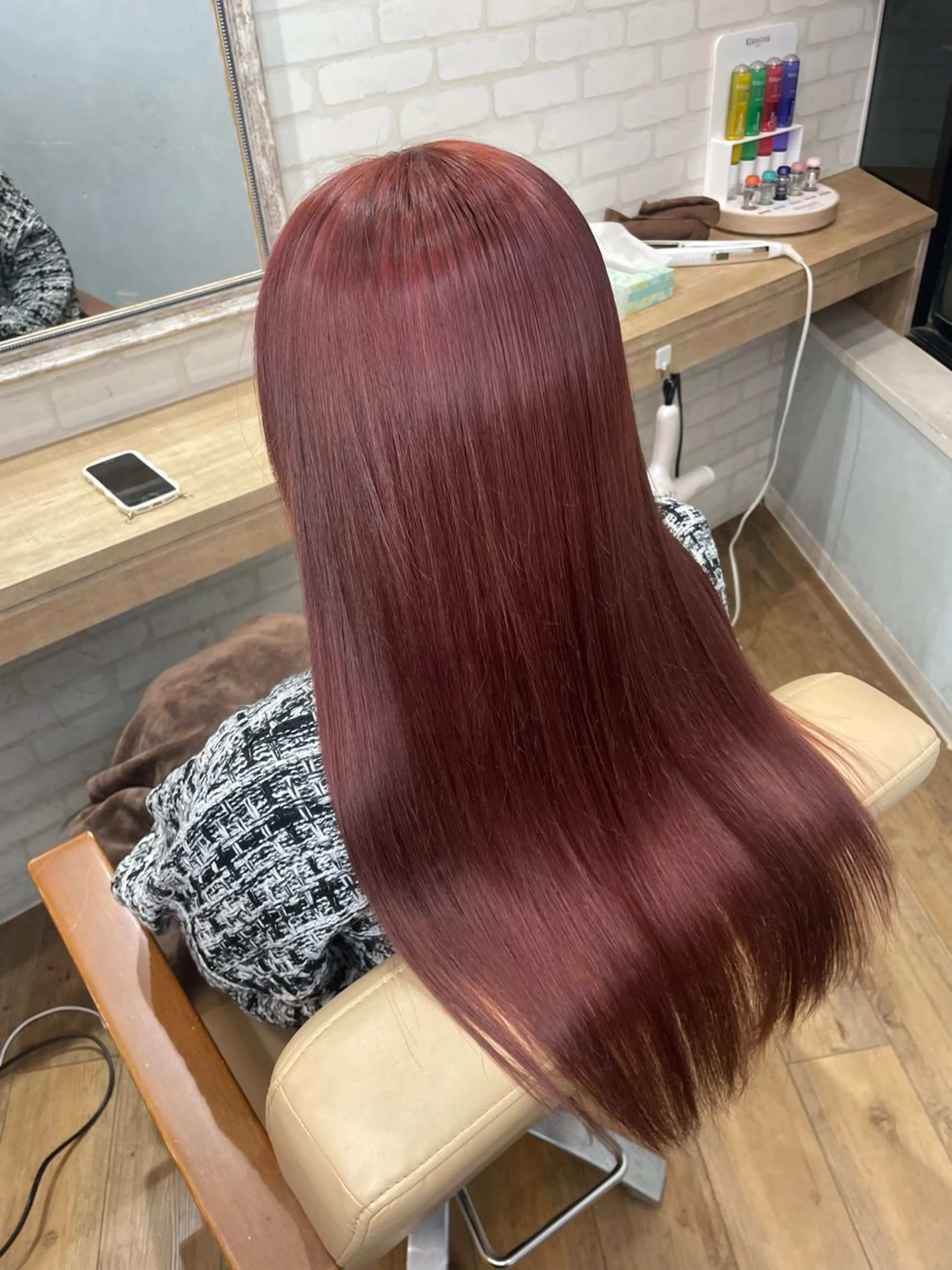 ロング Lapis所属・韓国レイヤーカット/ AIRIのヘアスタイル