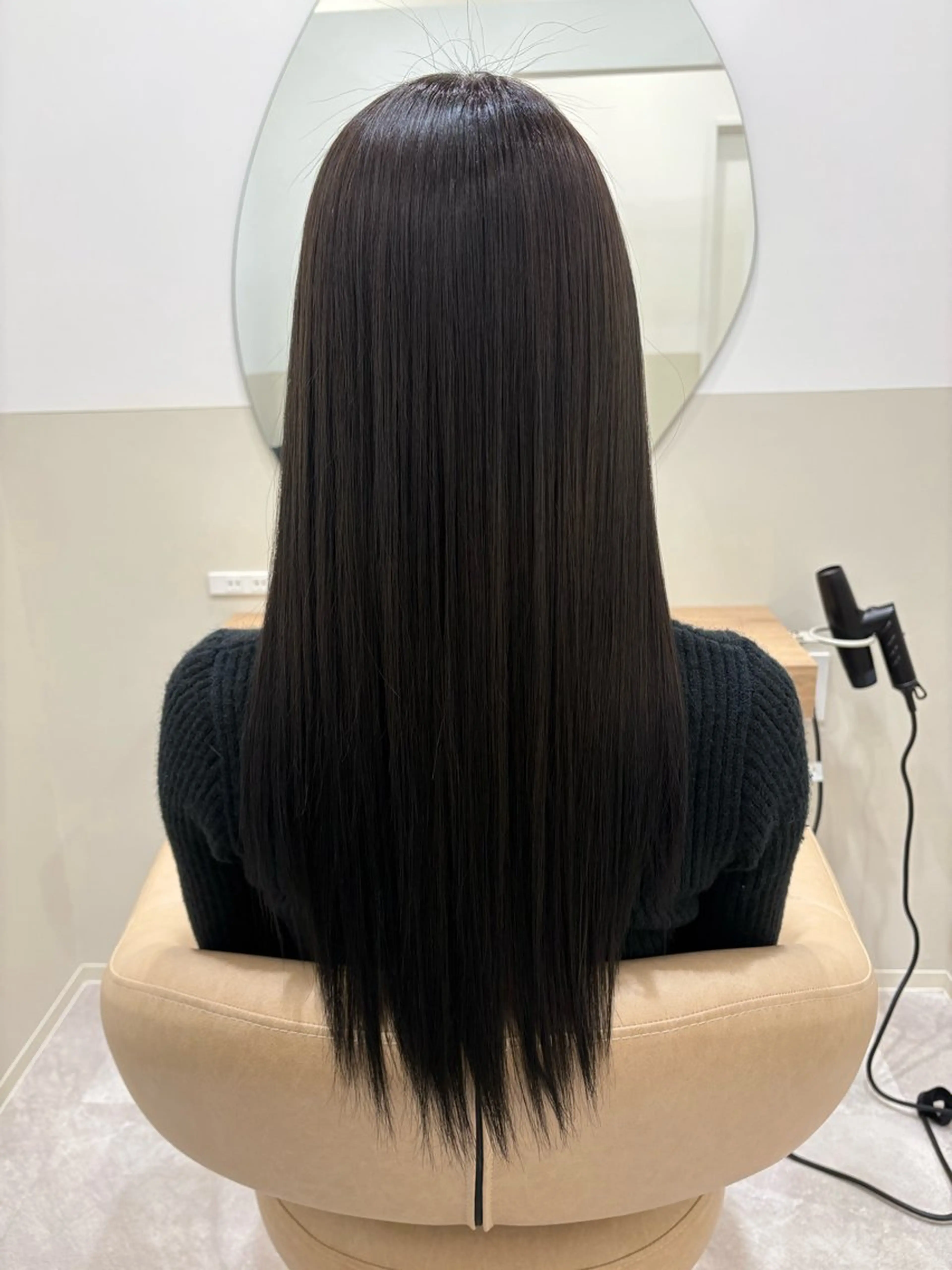 カット+髪質改善ストレートの写真