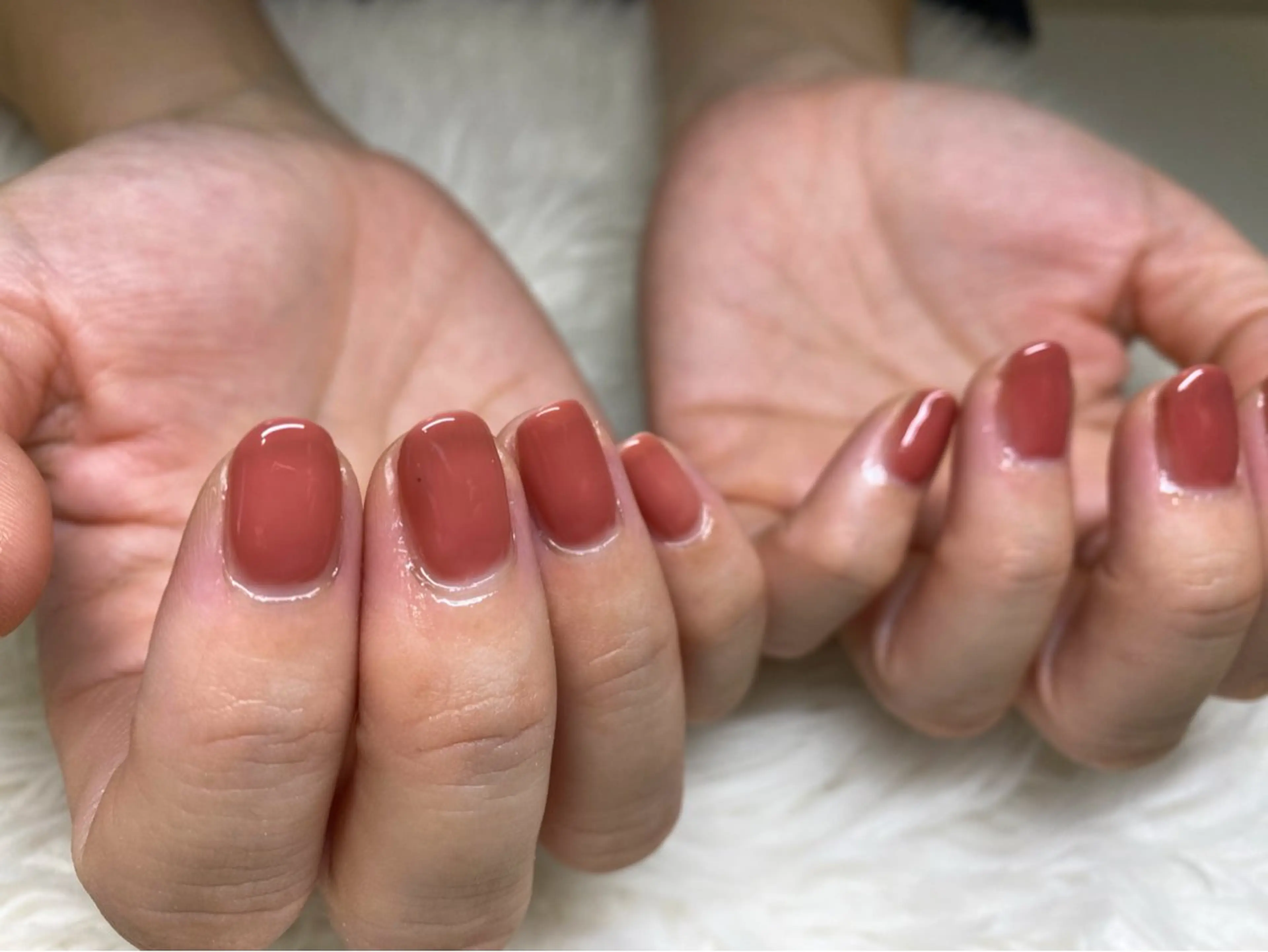 ネイル ワンカラーネイル ViMORE あやのネイルデザイン