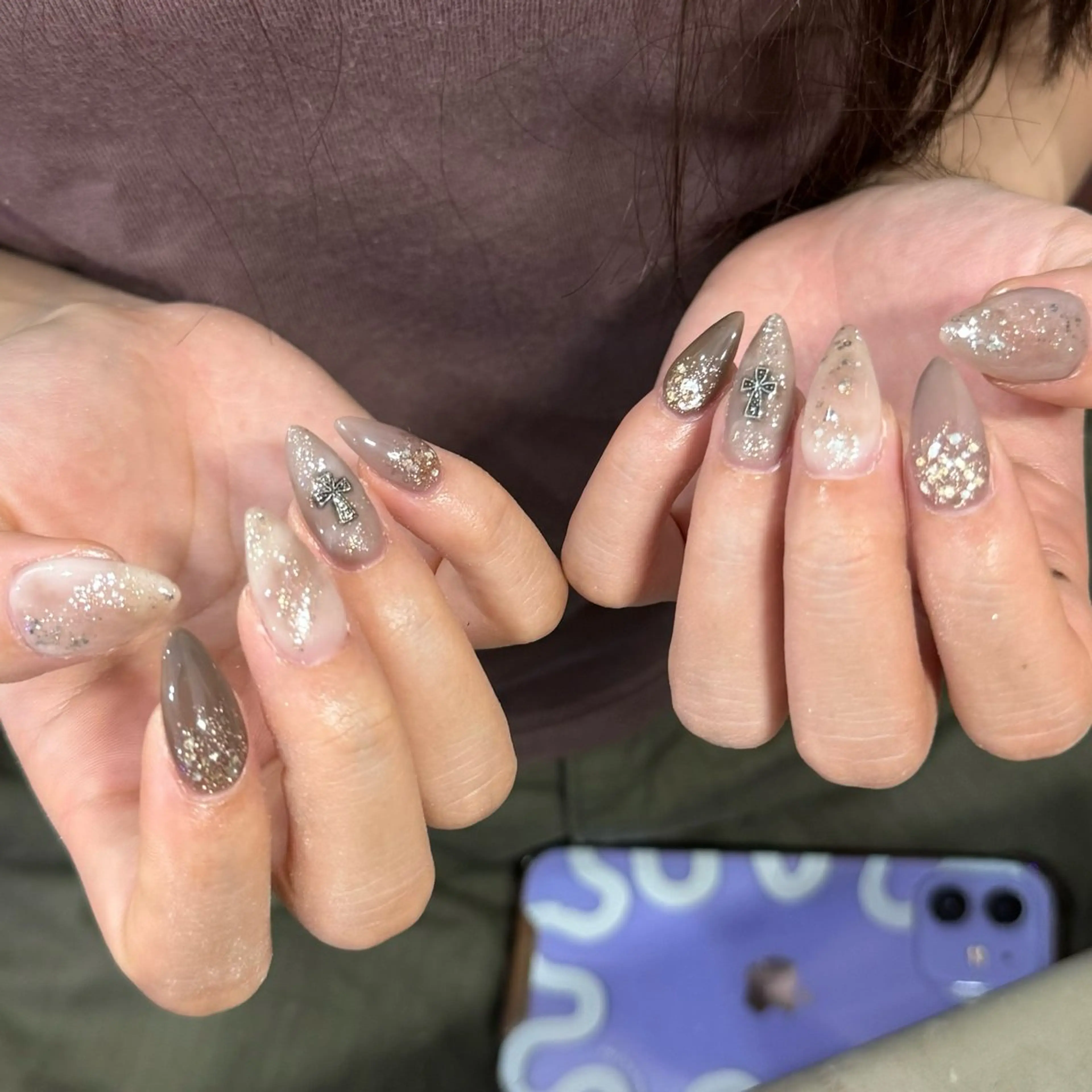 ネイル ハンドネイル LINXS aosaのネイルデザイン