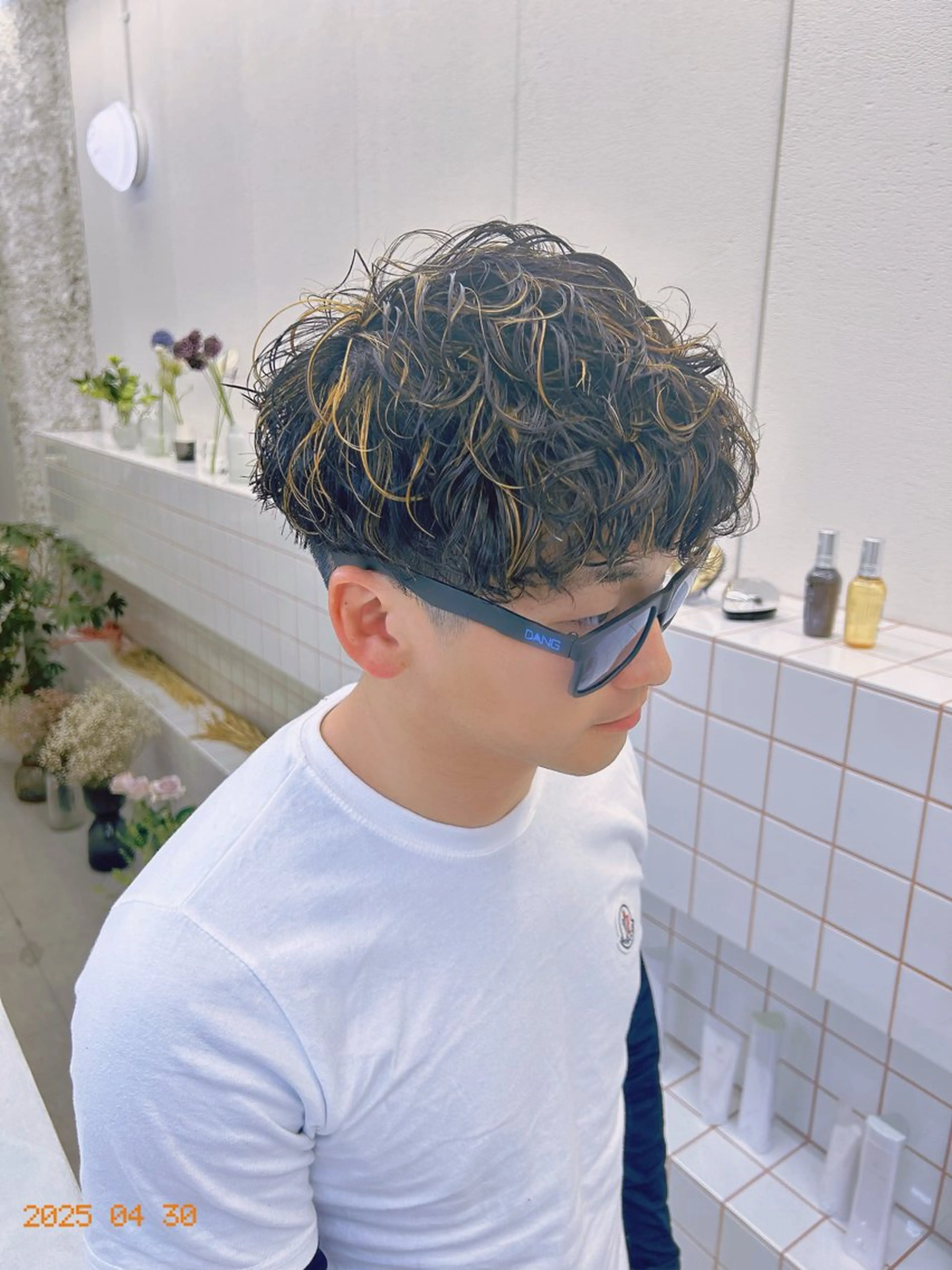 メンズ カット パーマ 名古屋/久屋大通 /不破新のヘアスタイル