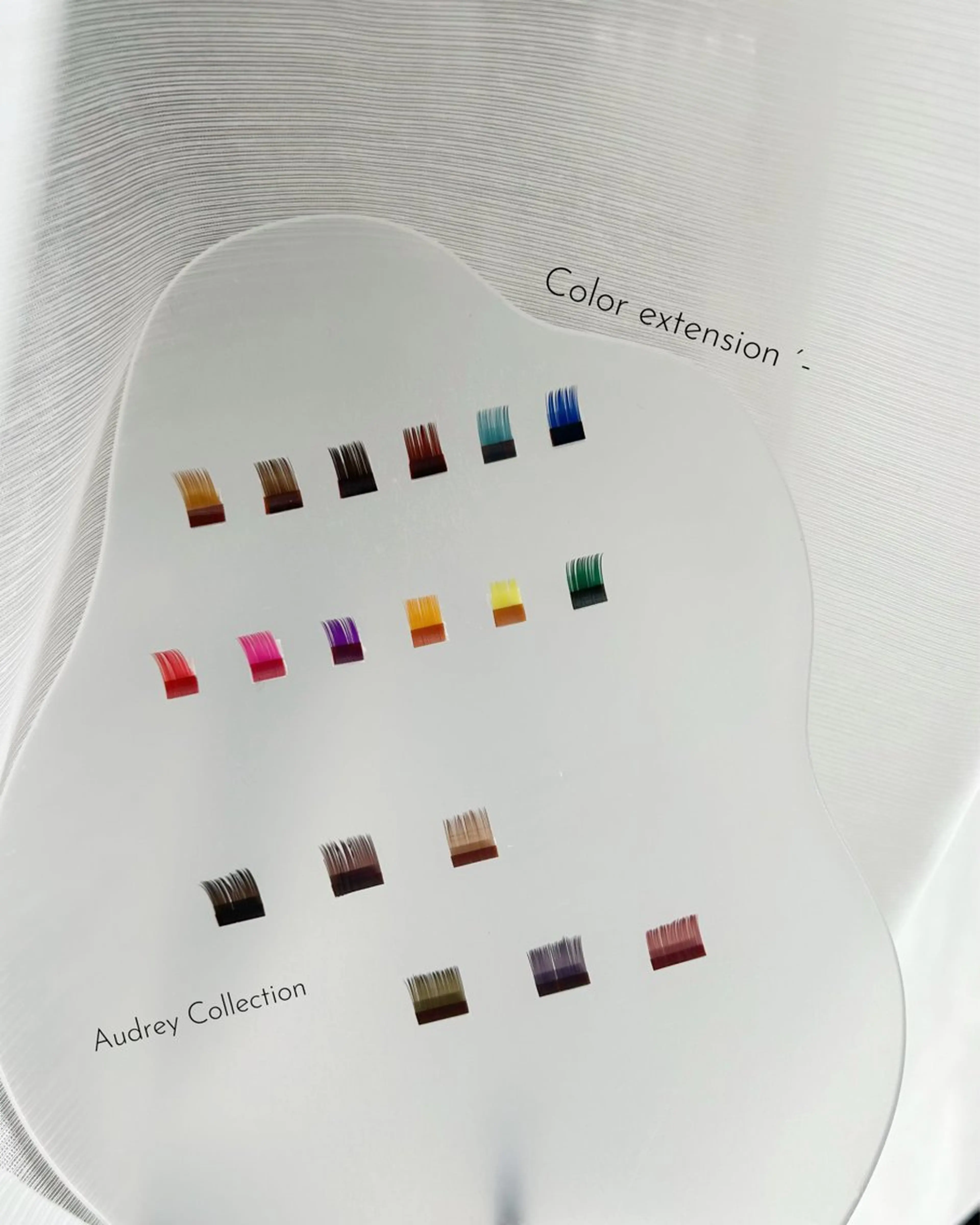 【OPEN価格】【オフ有】オードリーコレクションマツエク120本(ブラウン系全4色）¥6,700→¥5,990の写真