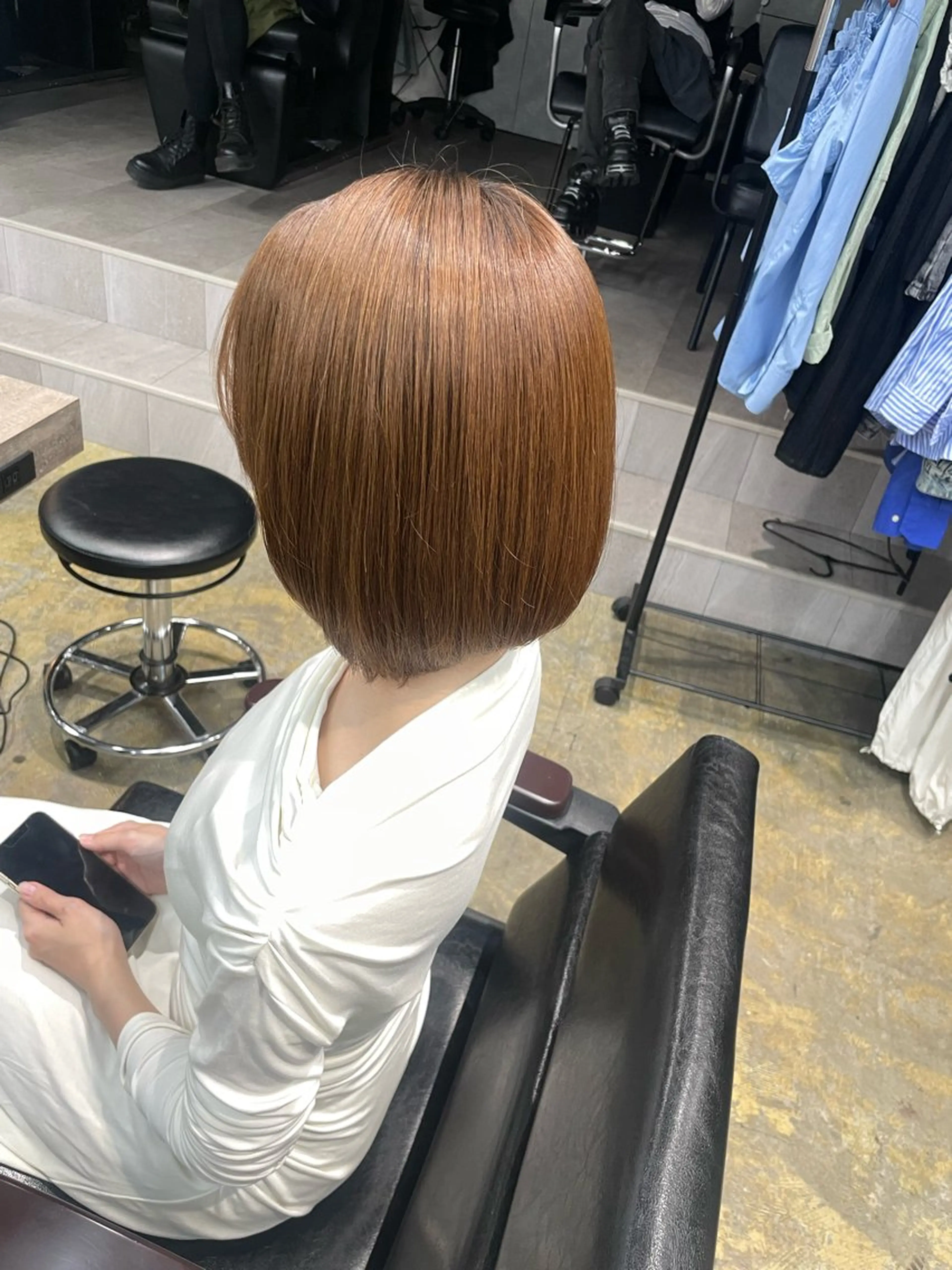 ミディアム トリートメント トリートメント ニュアンスカラー/ 🫧レミ(坊主)のヘアスタイル