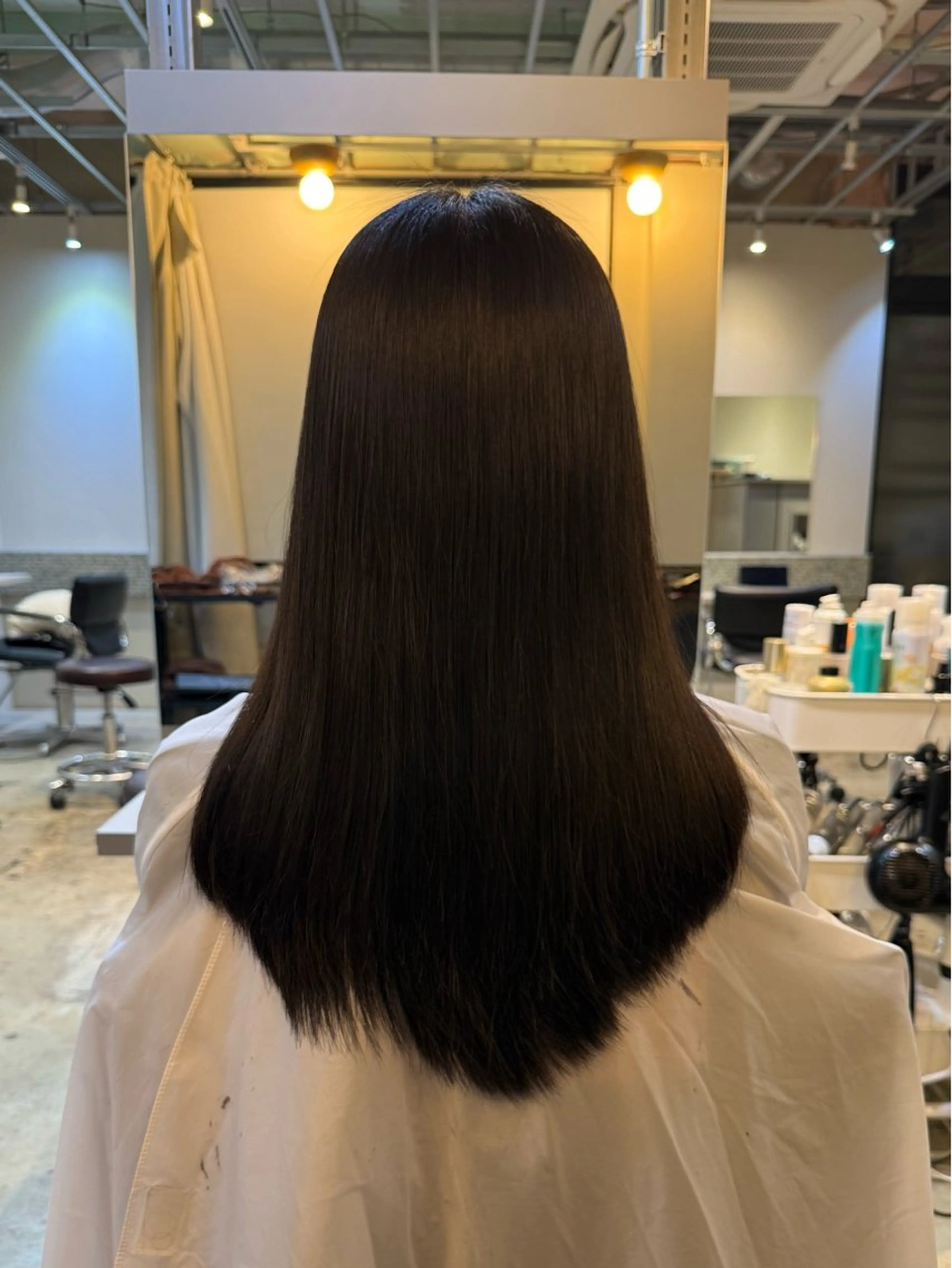 ロング 林 倖生(三軒茶屋)のヘアスタイル