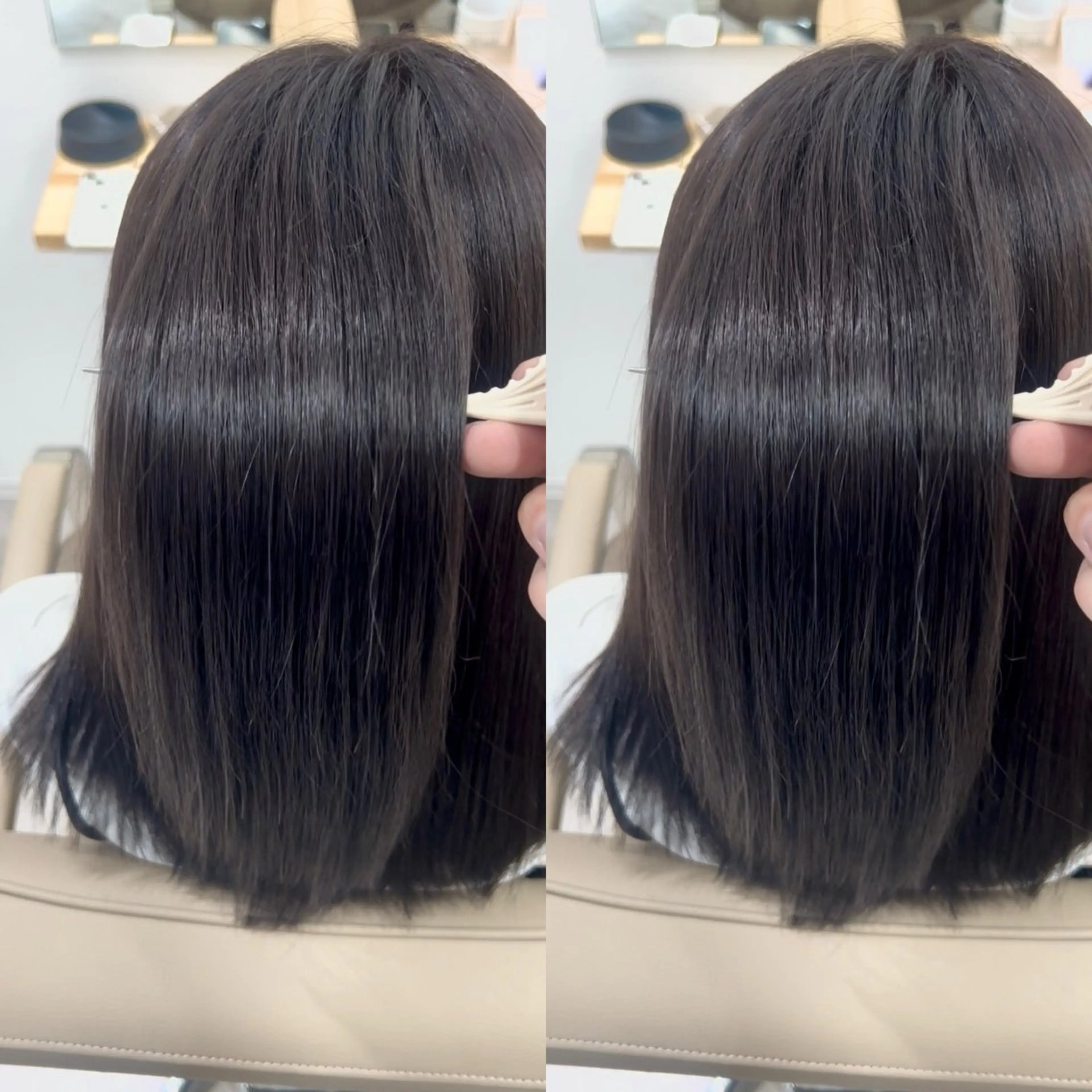 ロング 縮毛矯正 トリートメント ヘッドスパ 🫧髪質改善 縮毛矯正特化🫧中西のヘアスタイル