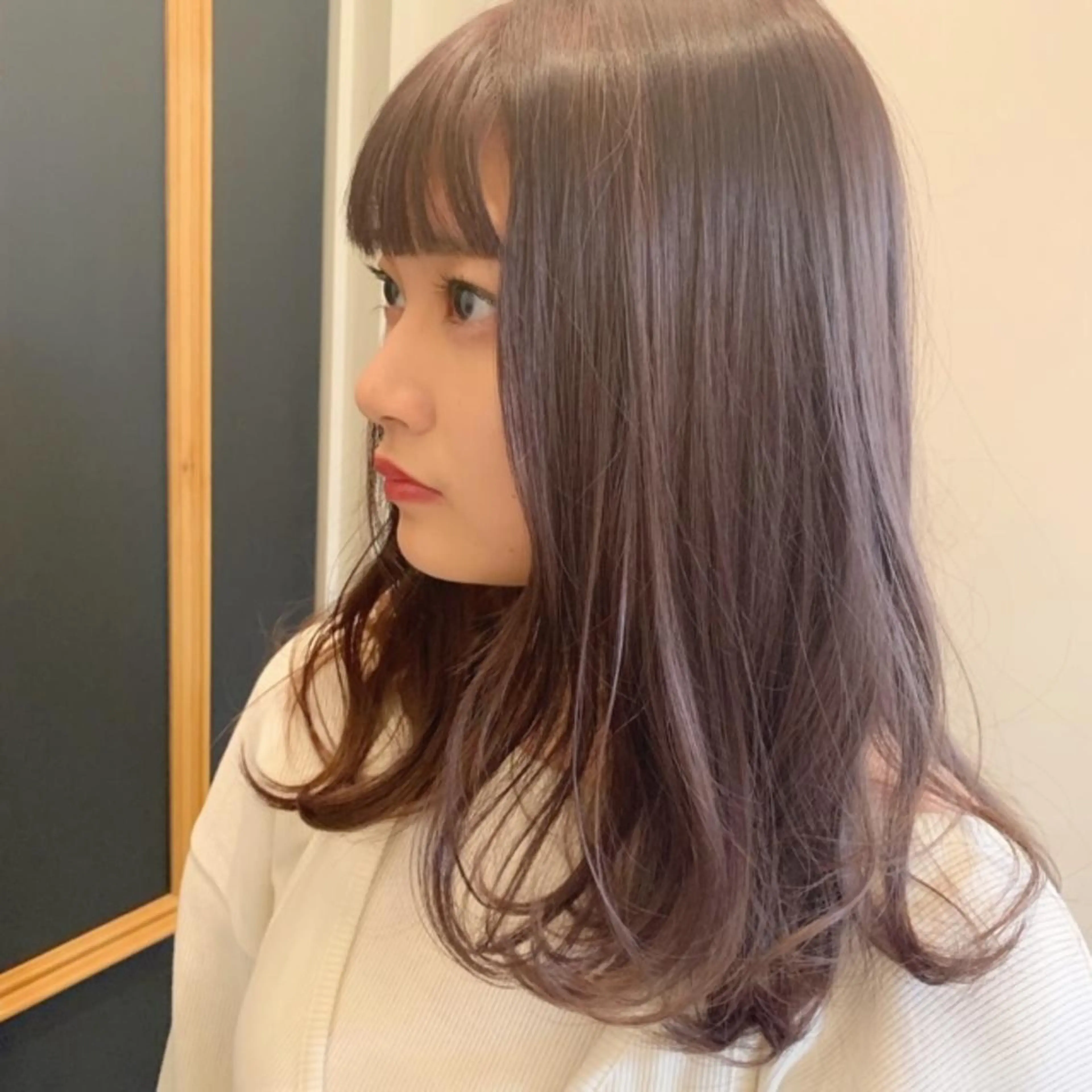 ロング カラー ベージュカラー ブリーチ ラベンダーカラー park theSTANDARD所属・HARUKA ♡モデル募集中♡のヘアスタイル