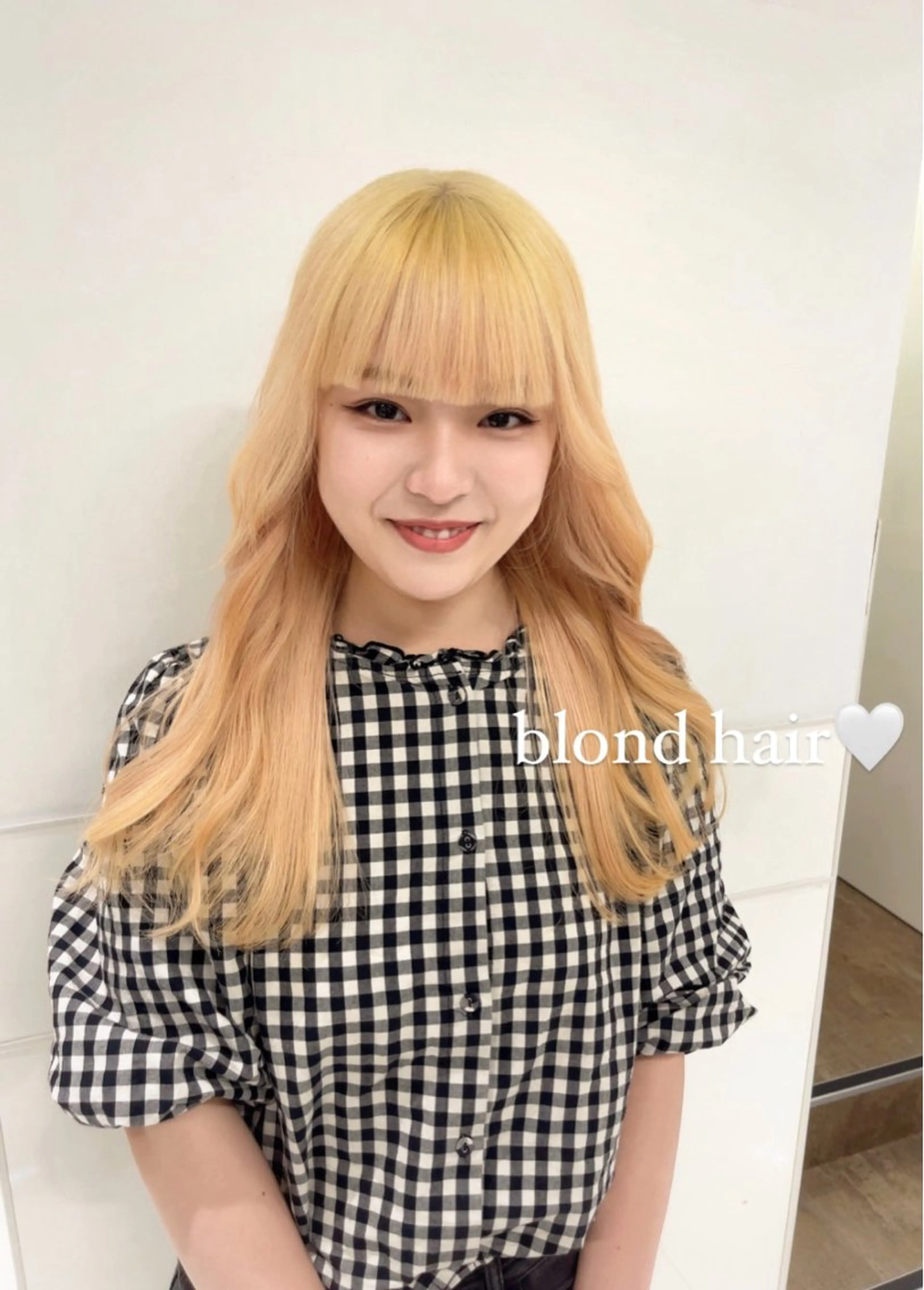 ミディアム りおな/髪質改善/ カラー /平尾のヘアスタイル