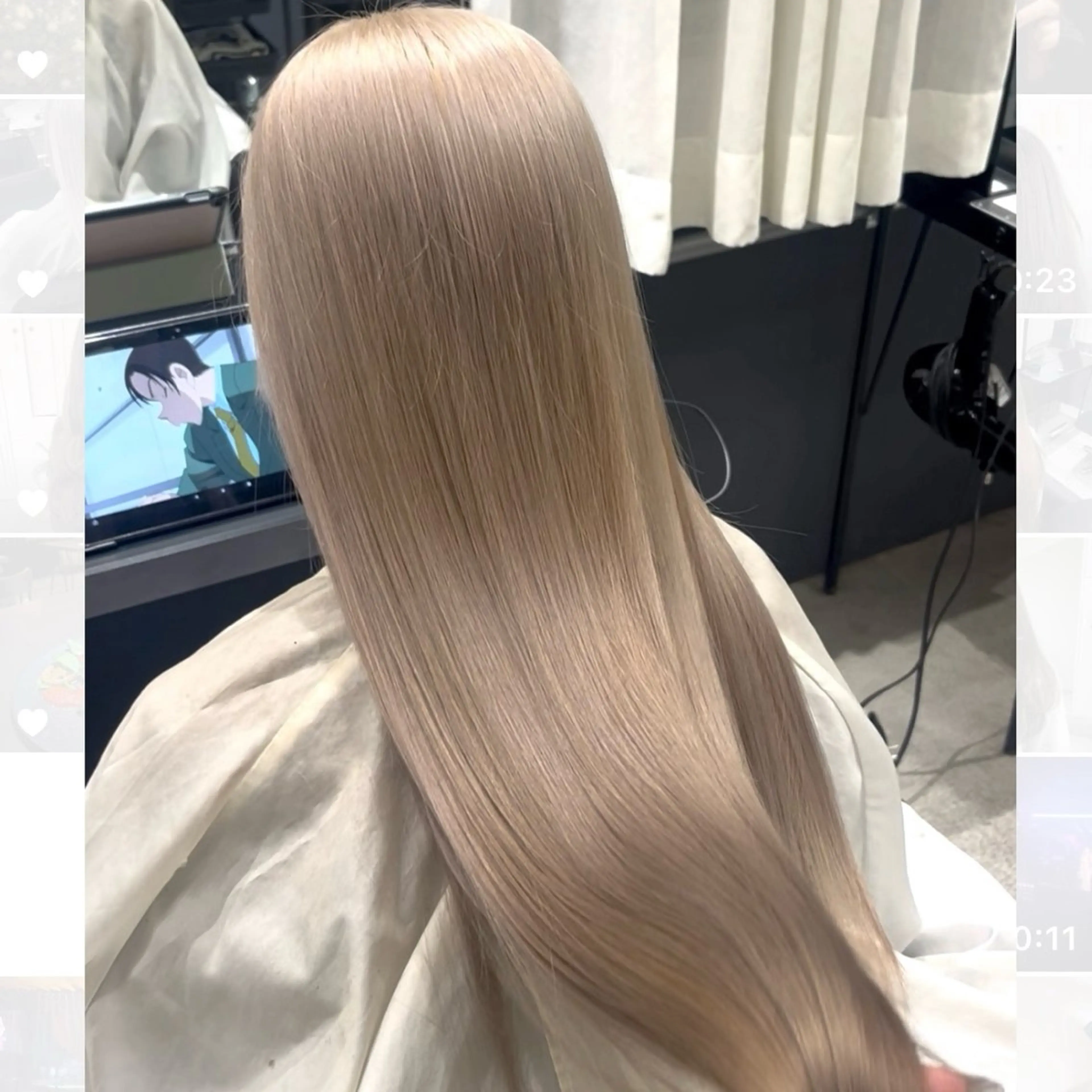 ロング ヘアカラー トリートメント EMMA🤍 CIERA.心斎橋のヘアスタイル