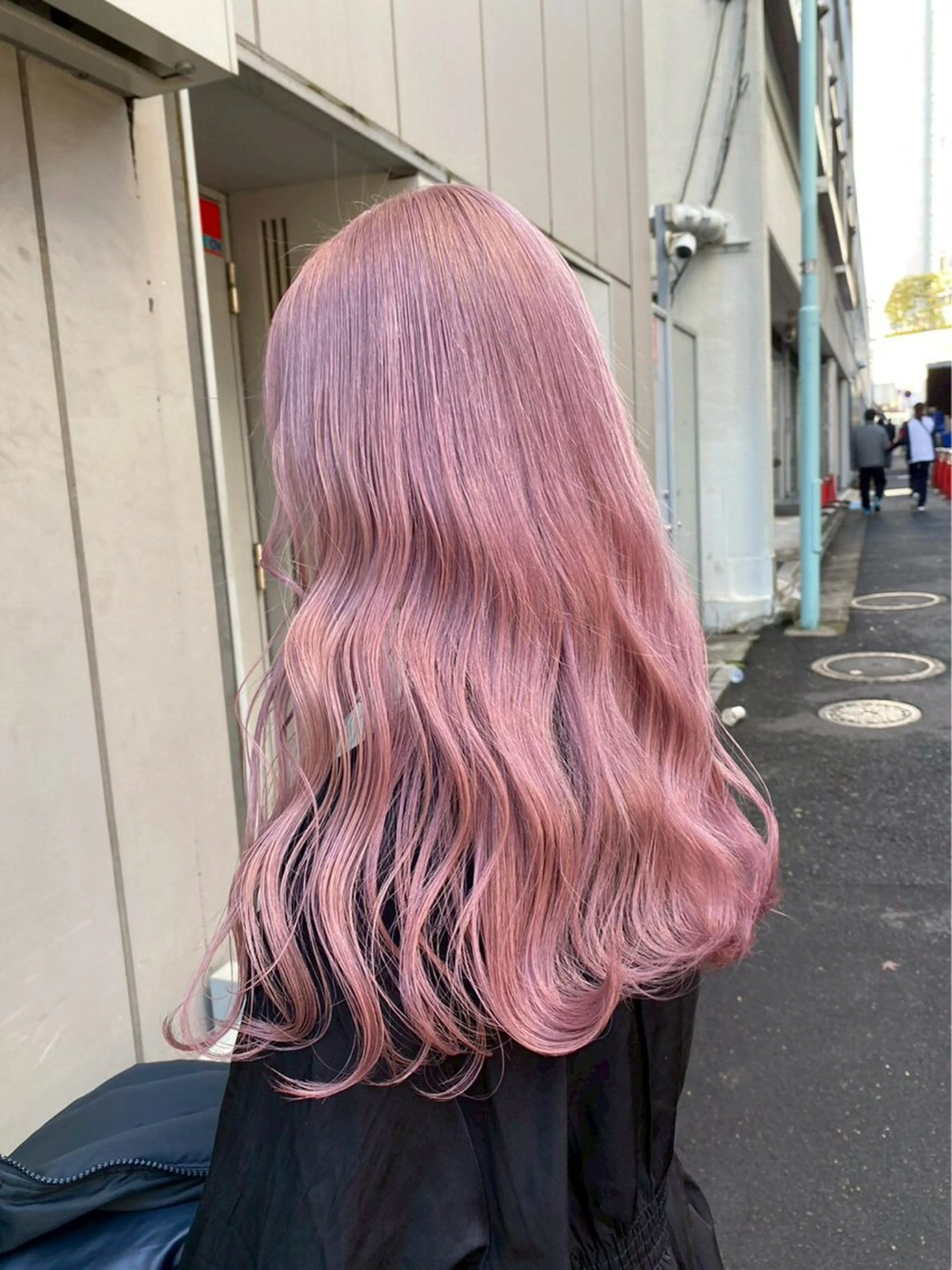 ロング レイヤーカット 透明感カラーの達人のヘアスタイル