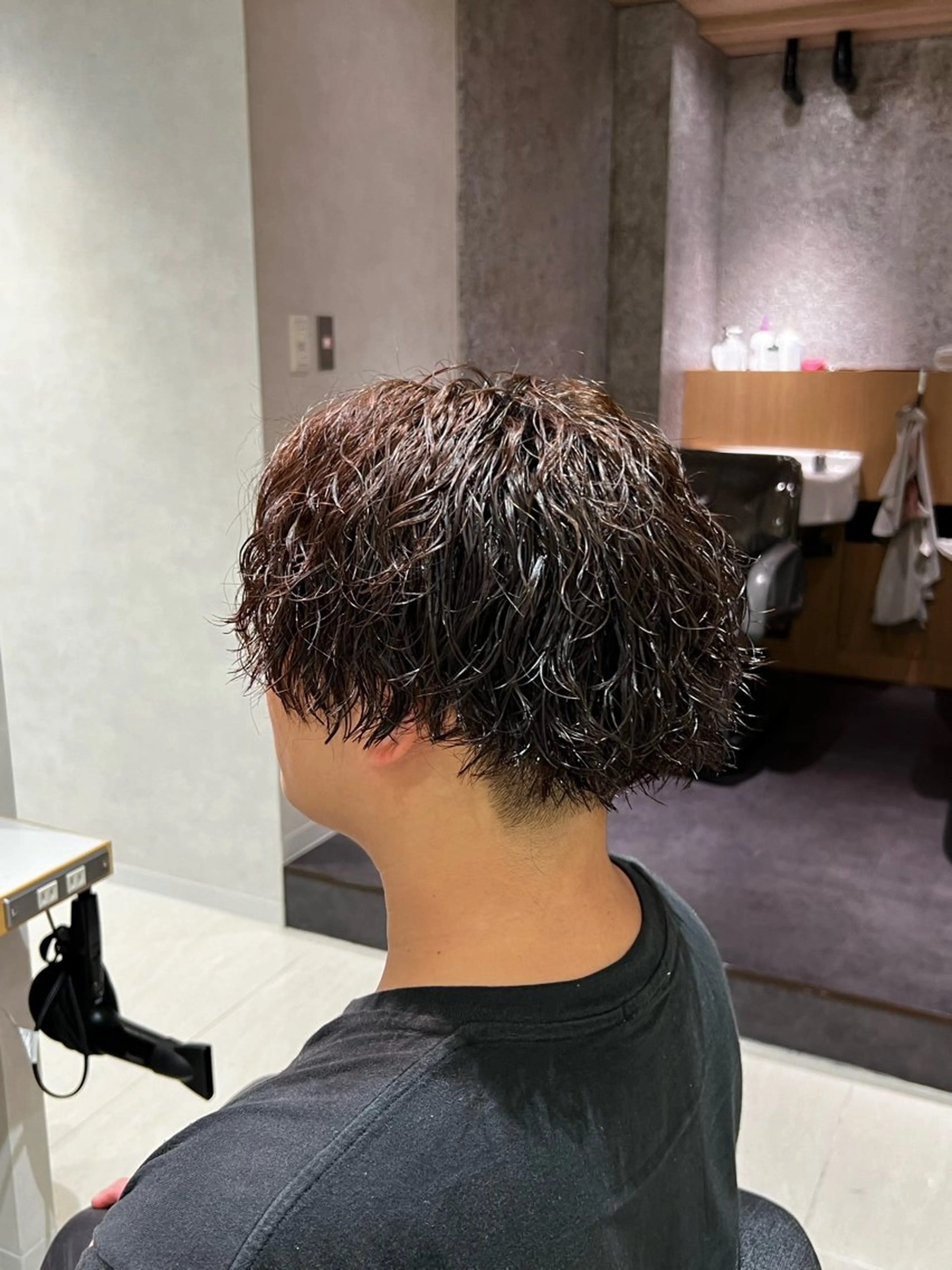ミディアム パーマ メンズ ミディアムパーマ メンズパーマ ツイストスパイラルパーマ スパイラルパーマ カット パーマ トリートメント ヘアセット 🏅メンズ特化 ヤマクラ　タイキのヘアスタイル