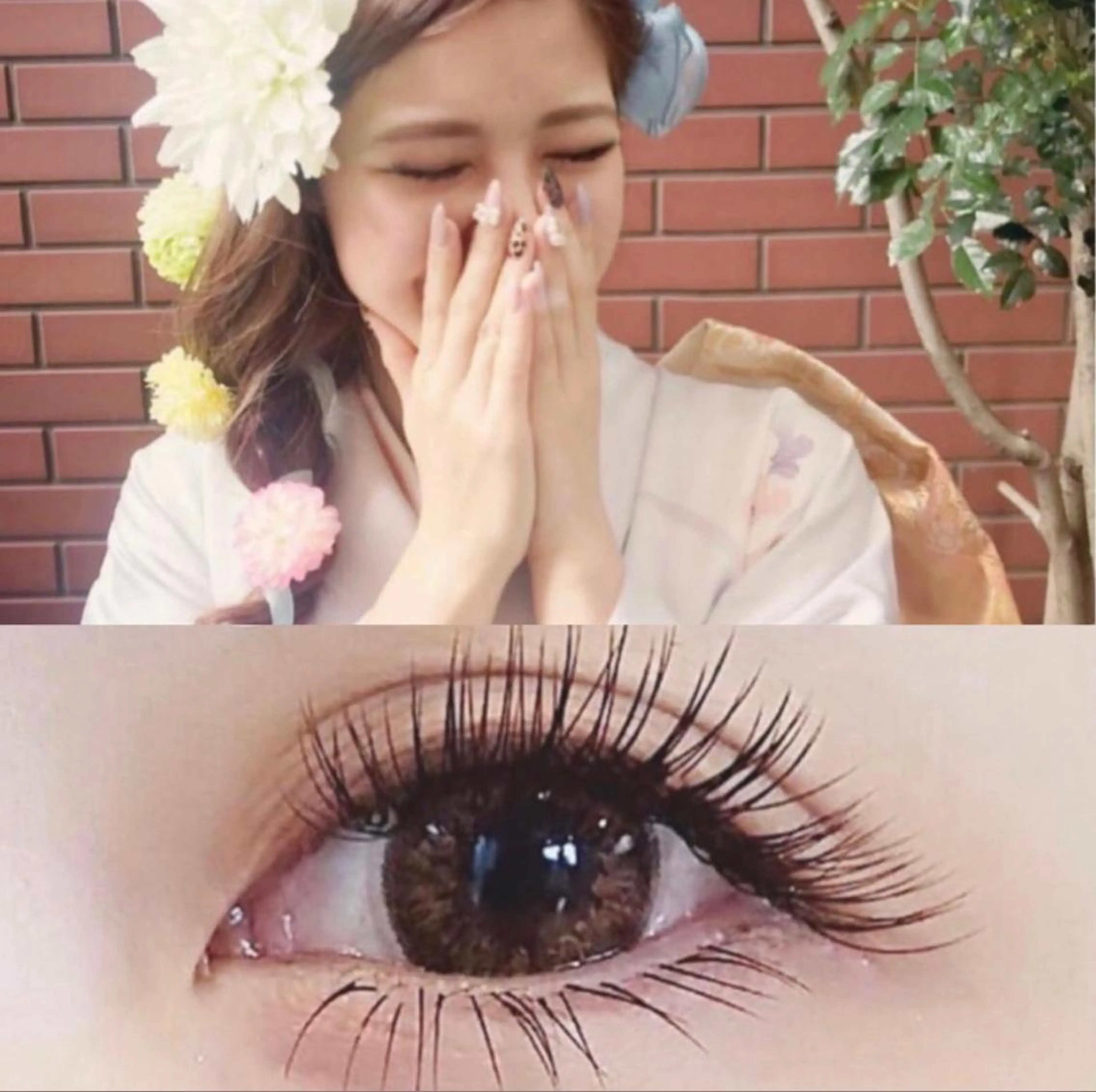 マツエク・マツパ 成人式 ココラッシュ AYACOのマツエク・マツパデザイン