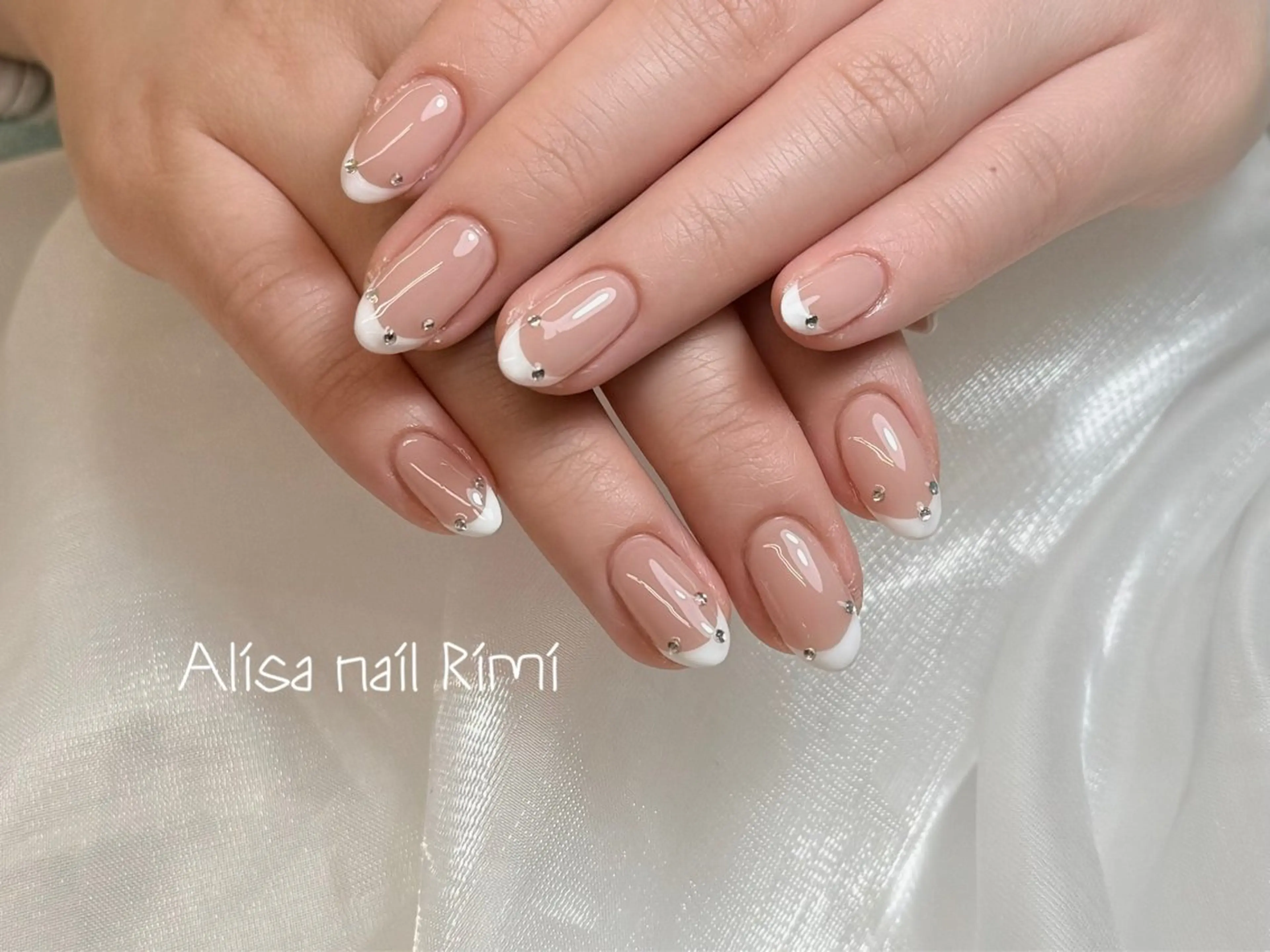 ネイル ストーンネイル ハンドネイル リ ミのネイルデザイン