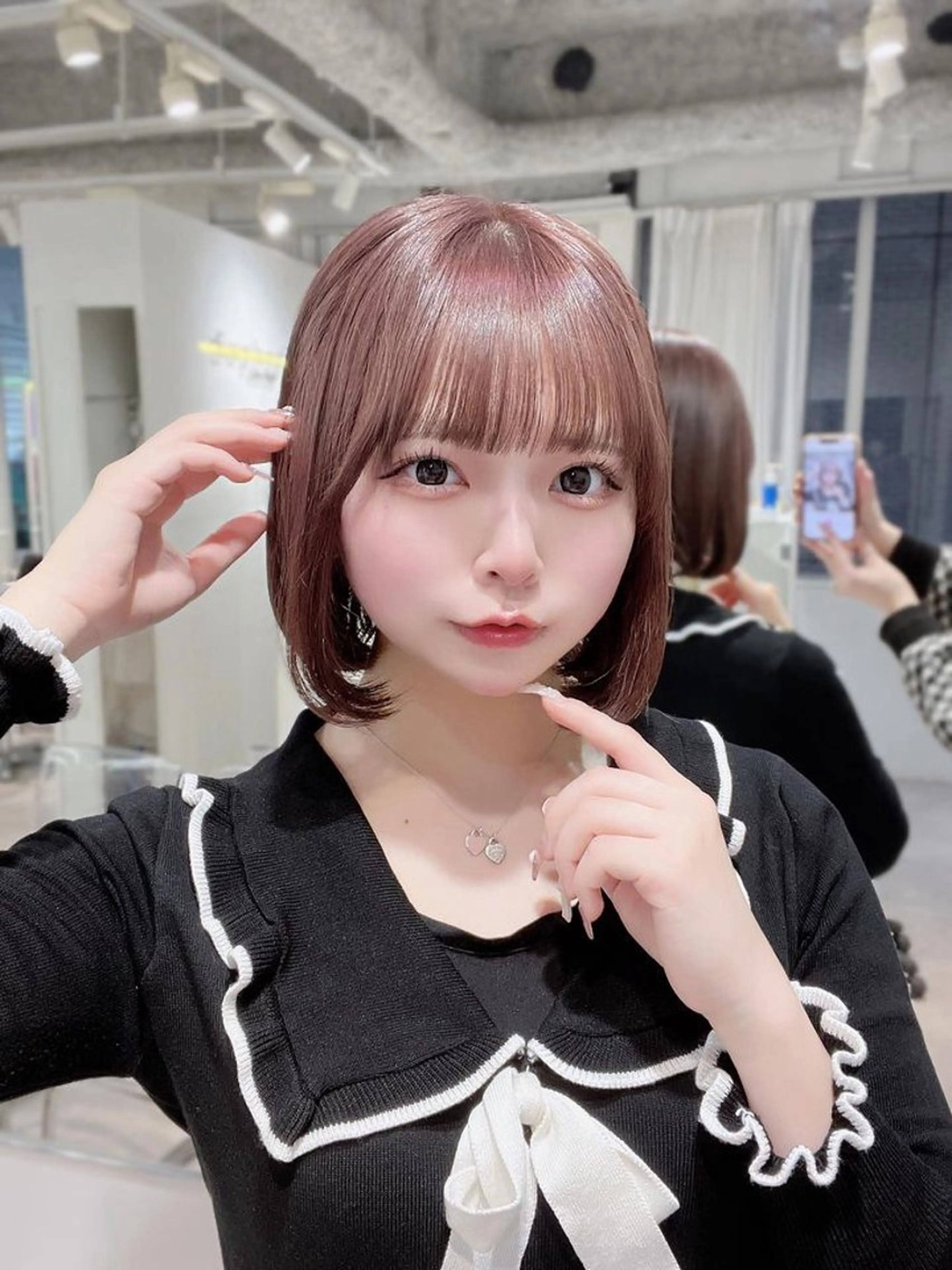 ショート エクステ 渋谷韓国ヘア🇰🇷 SAYAKA🩶ᩚのヘアスタイル