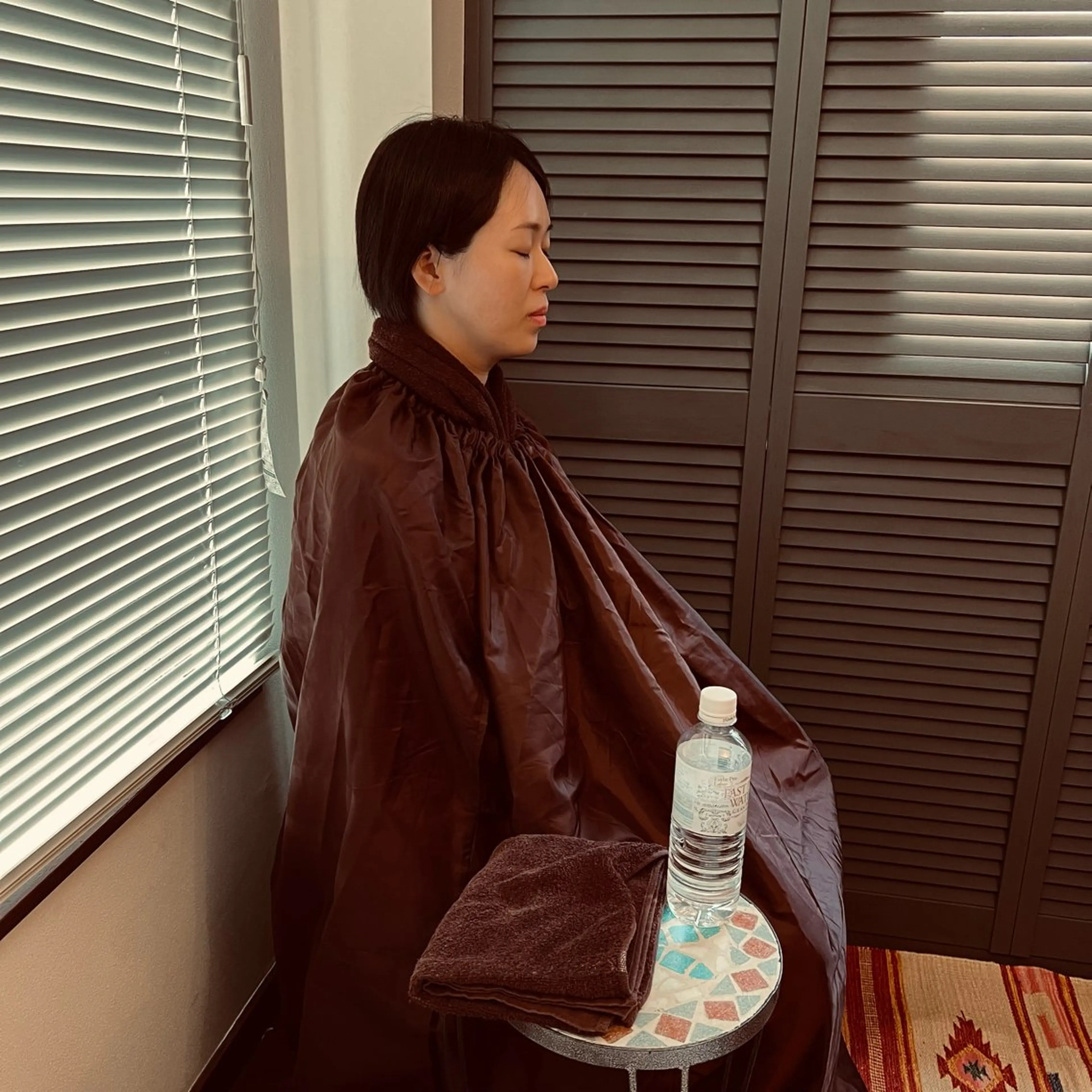 ハーブピーリング 痩身　漢方よもぎ蒸しのエステ・リラクイメージ