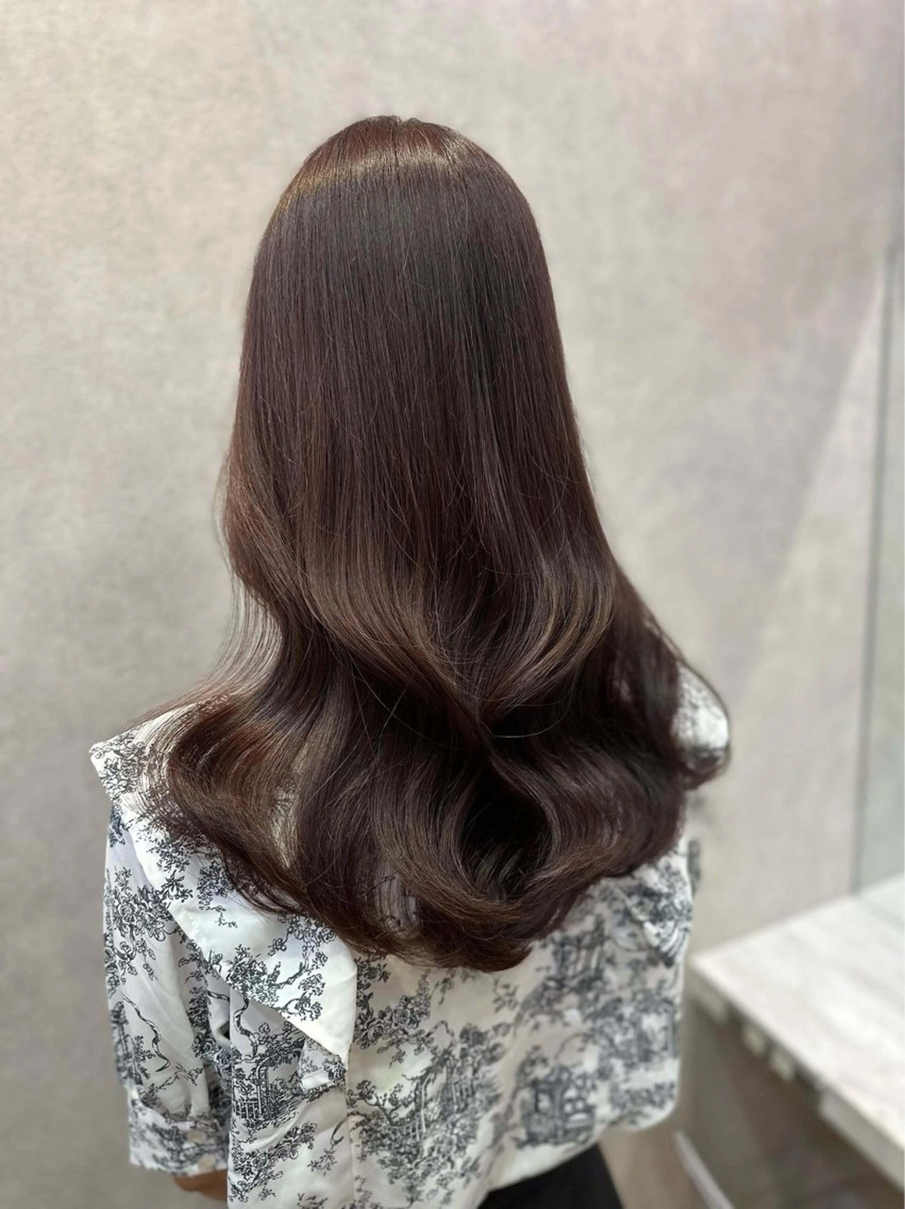 ロング 韓国カット/透明感 カラー/NANAMIのヘアスタイル