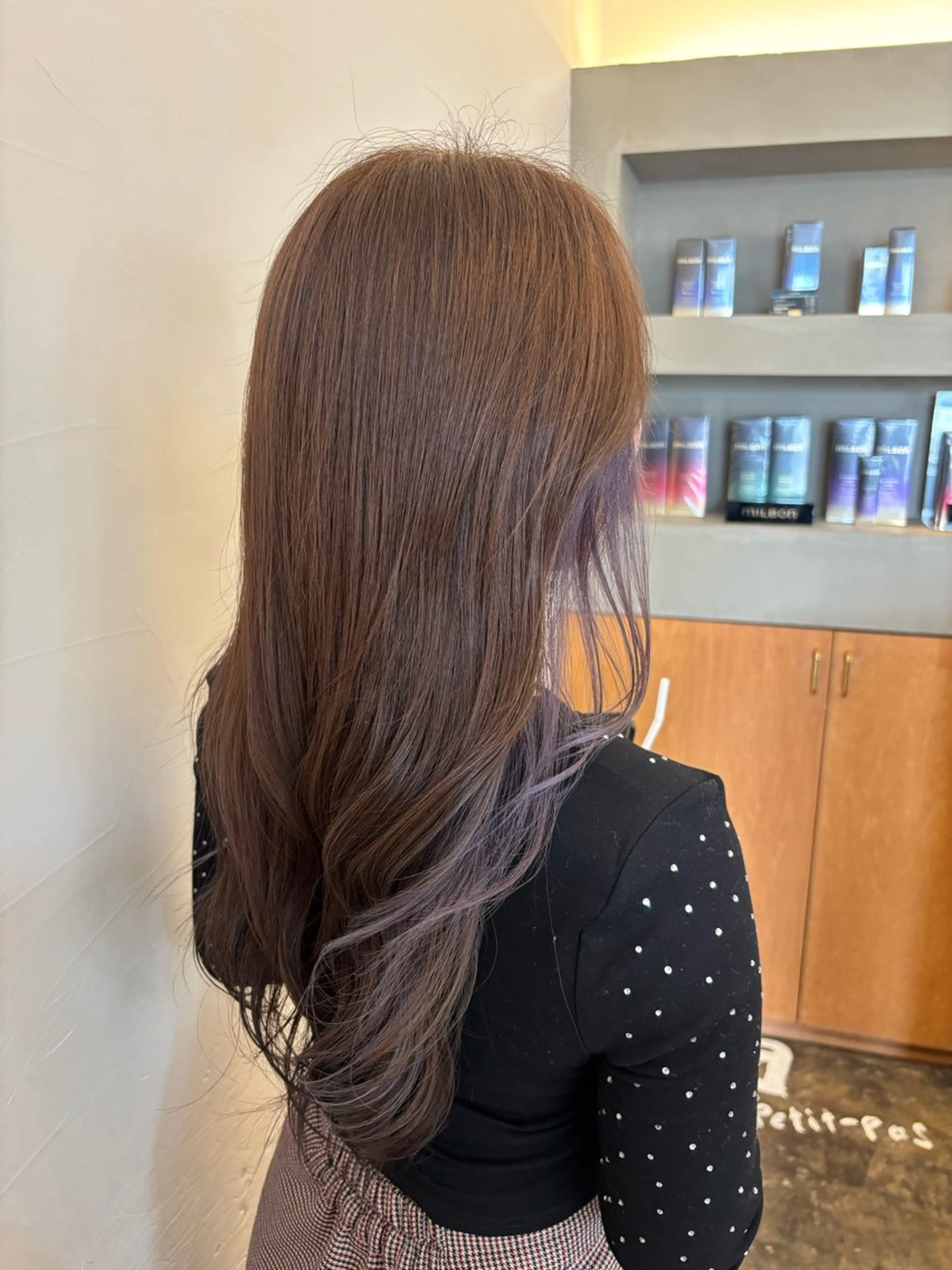 ロング カラー ラベンダーカラー ヘアカラー ✨似合わせショート、 ボブ✨豊田拓真のヘアスタイル